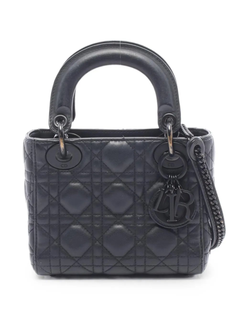 2000s mini Lady Dior two-way handbag
