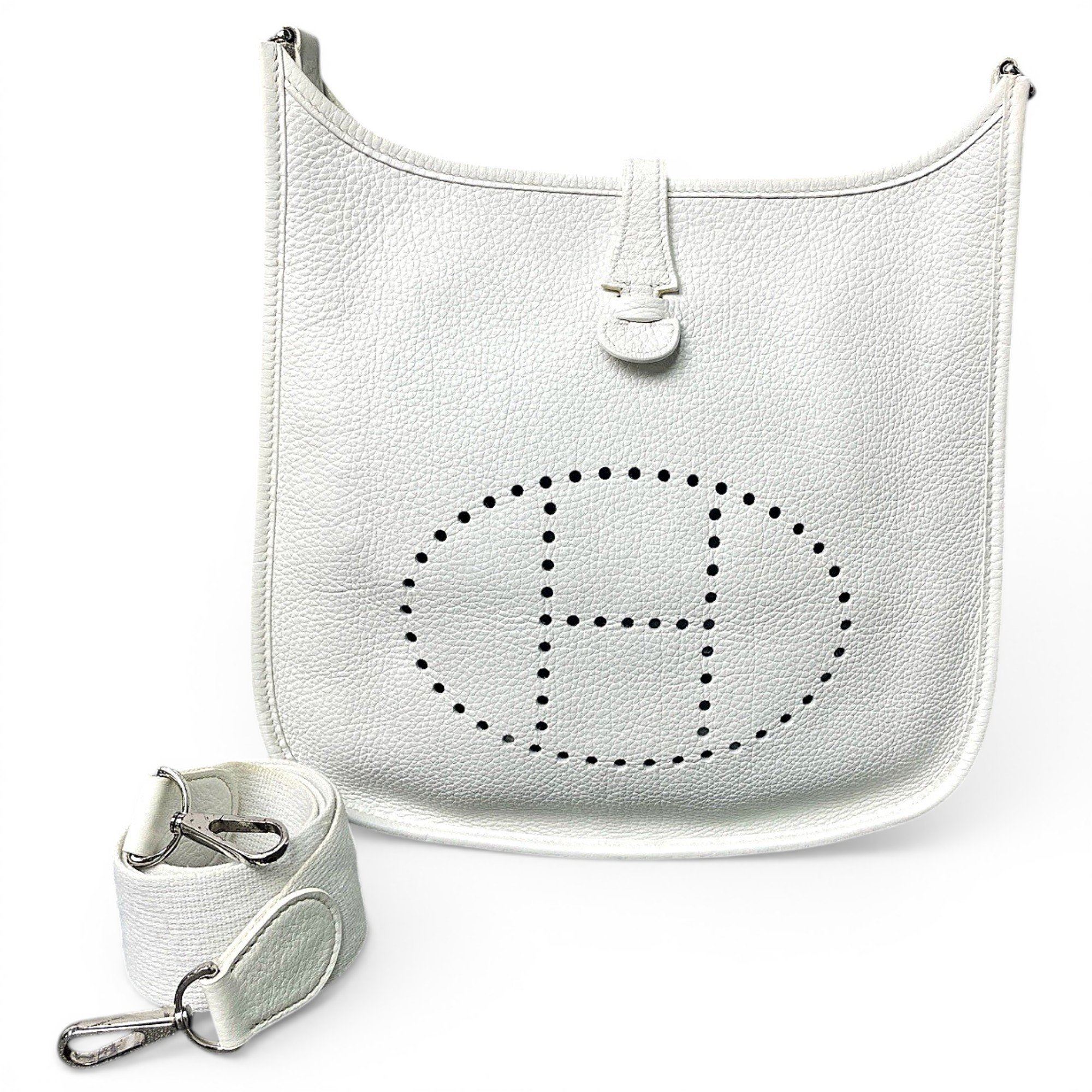 Evelyne leather handbag