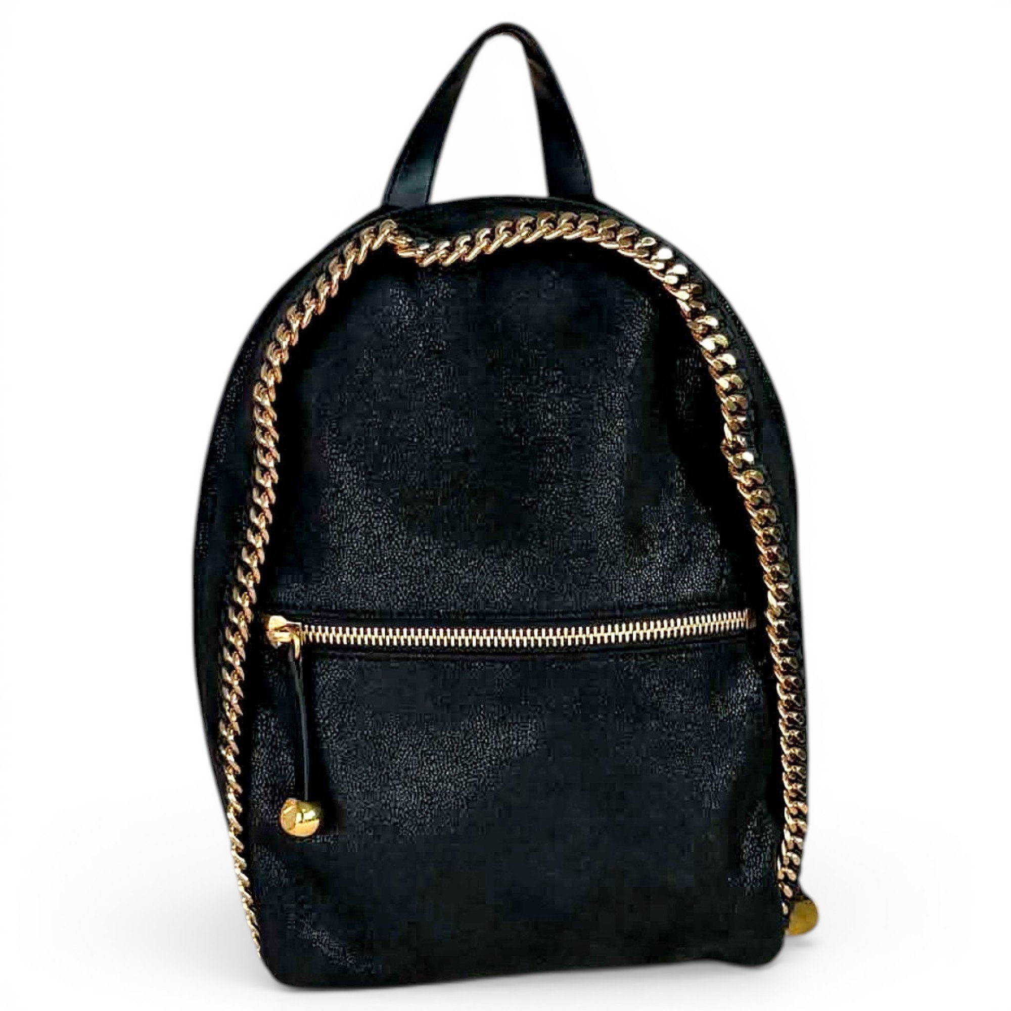 Vegan leather backpack