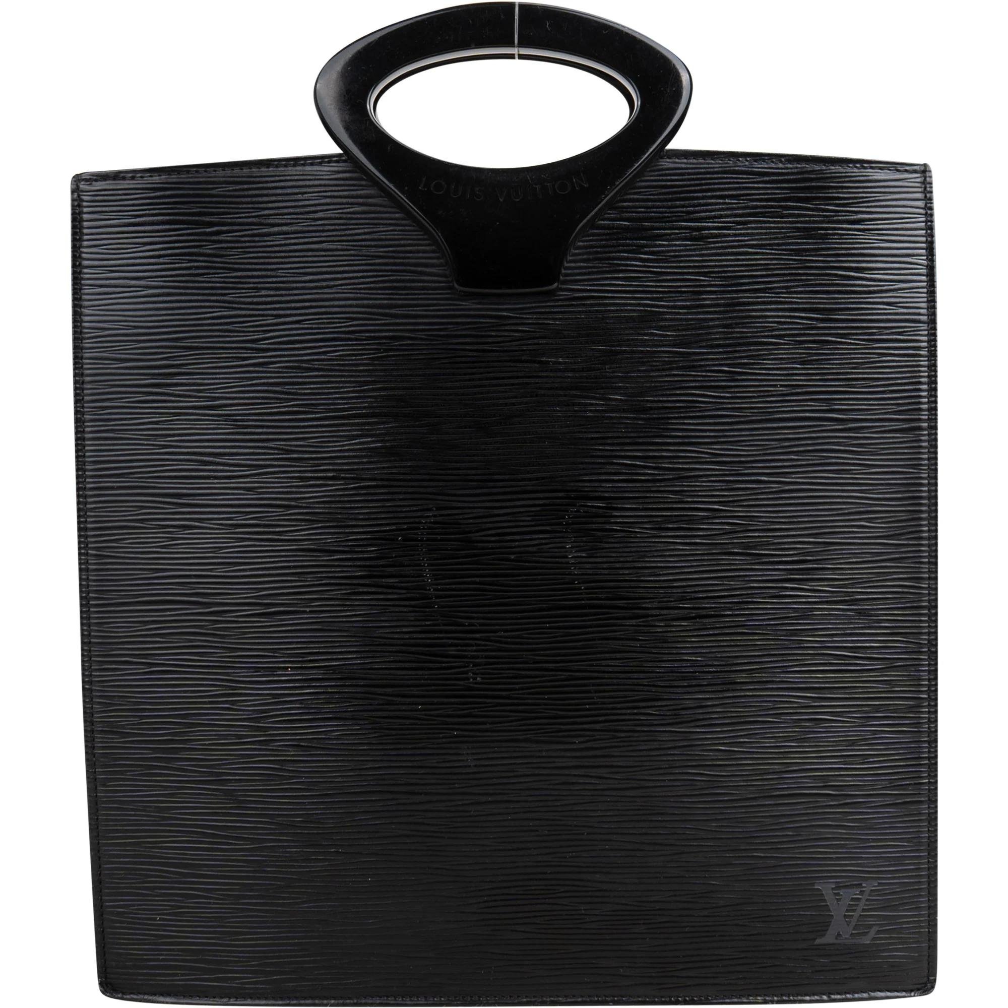 Ombre leather handbag