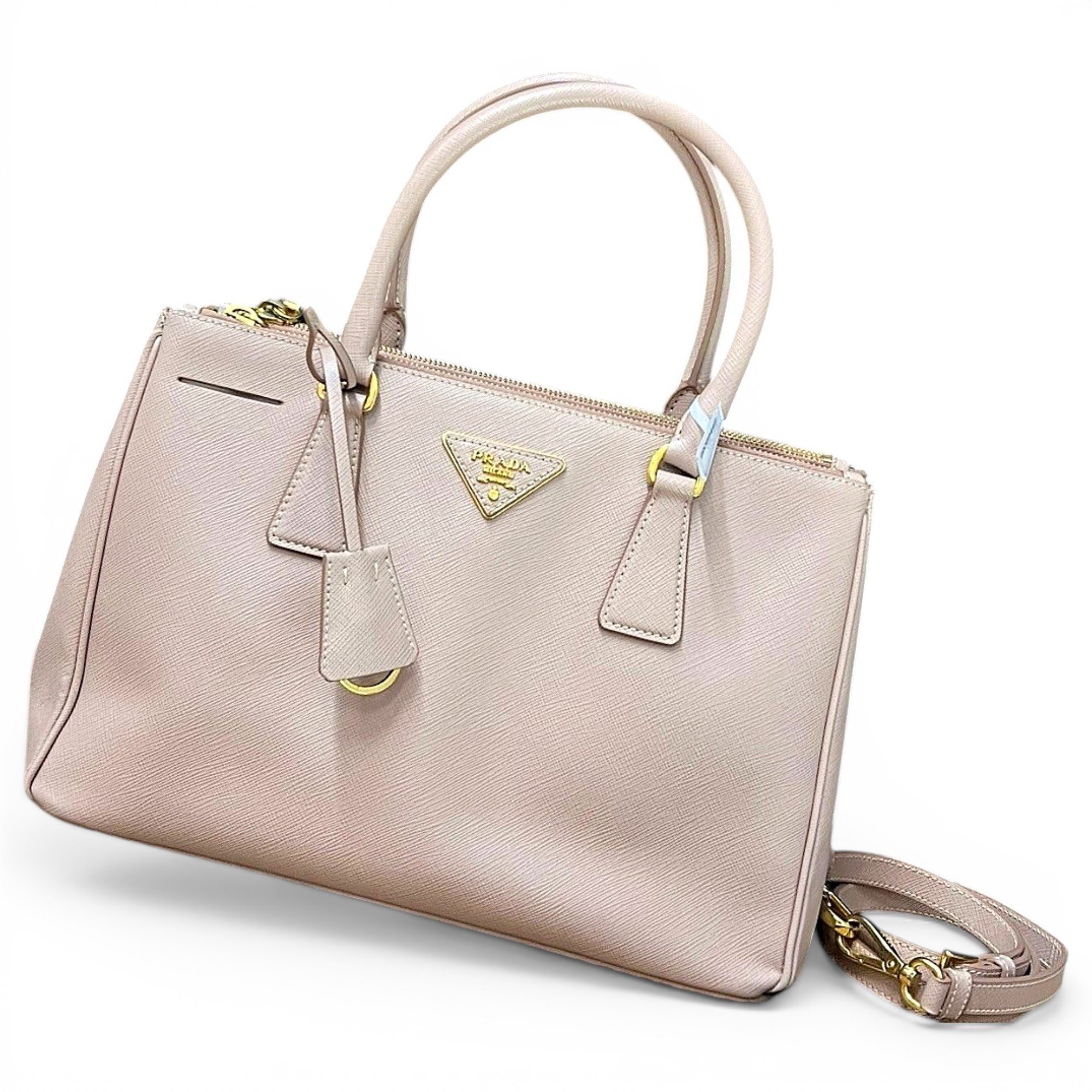 Galleria leather handbag