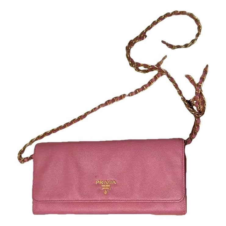 Leather crossbody bag