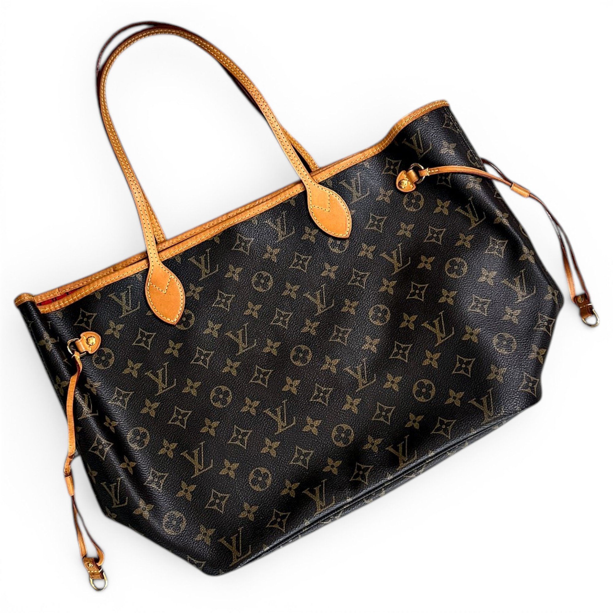 Neverfull leather tote