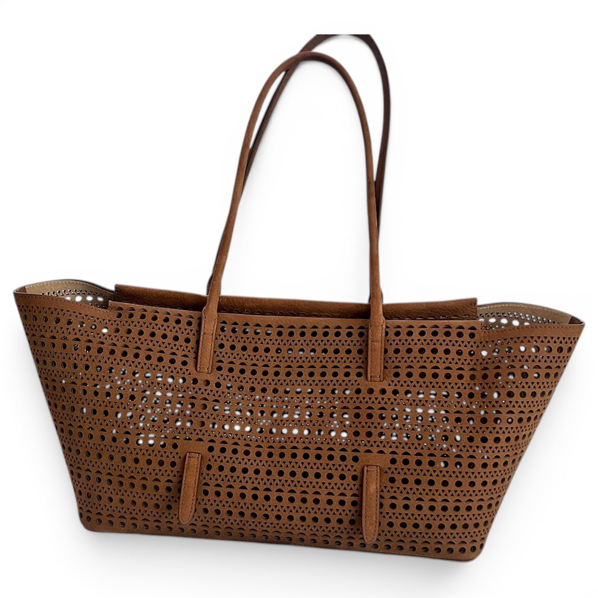 Alaia Mina leather tote