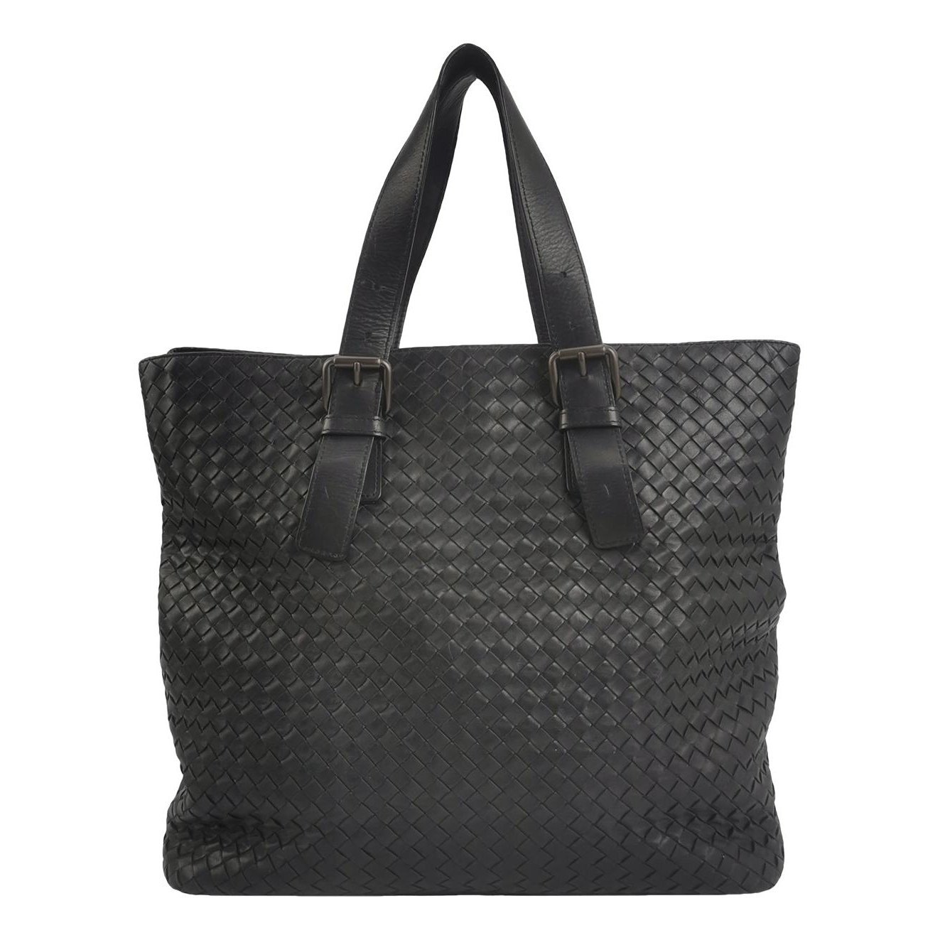 Leather tote