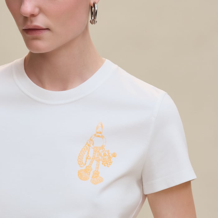Blanc Printed Straight T-shirt