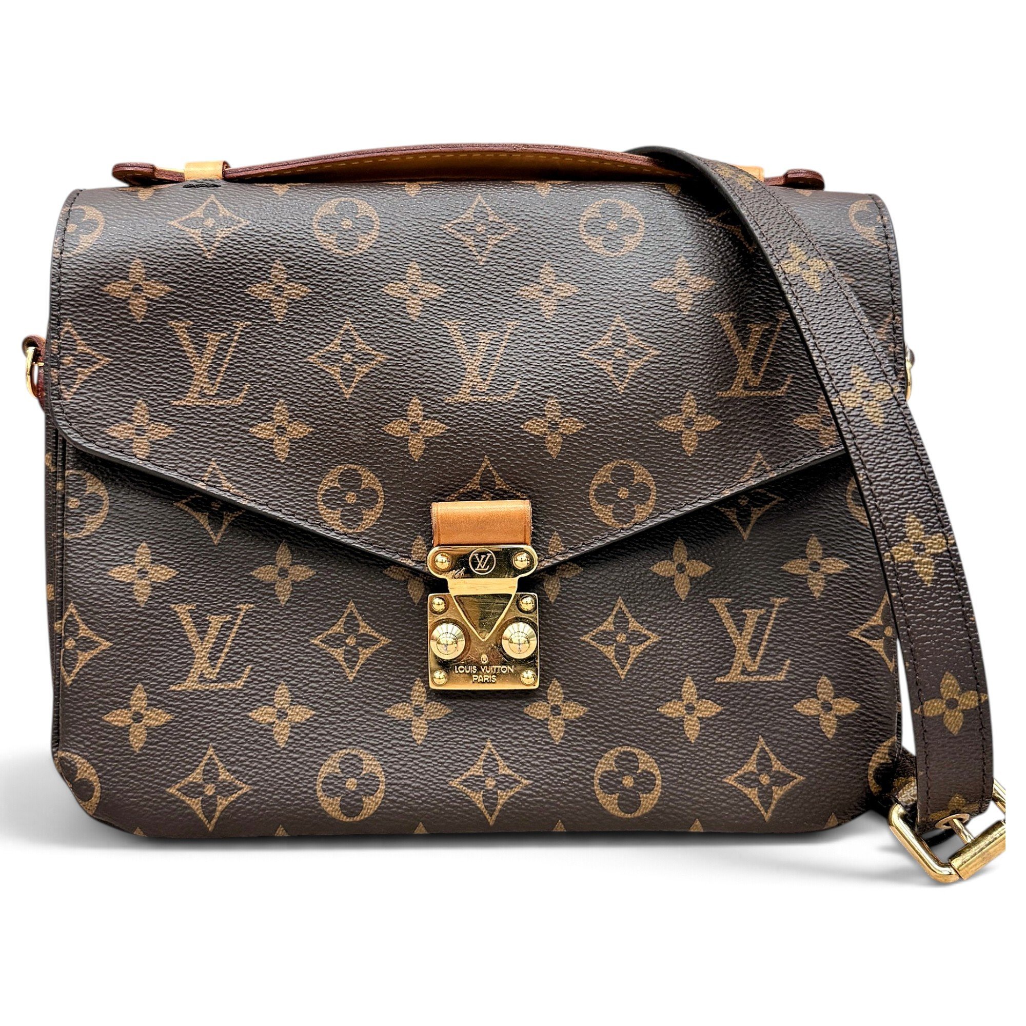 Metis leather handbag