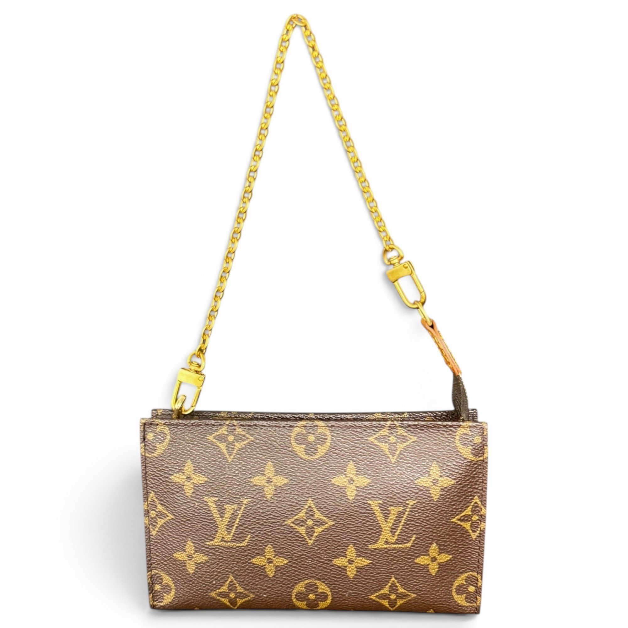 Pochette Accessoire leather handbag
