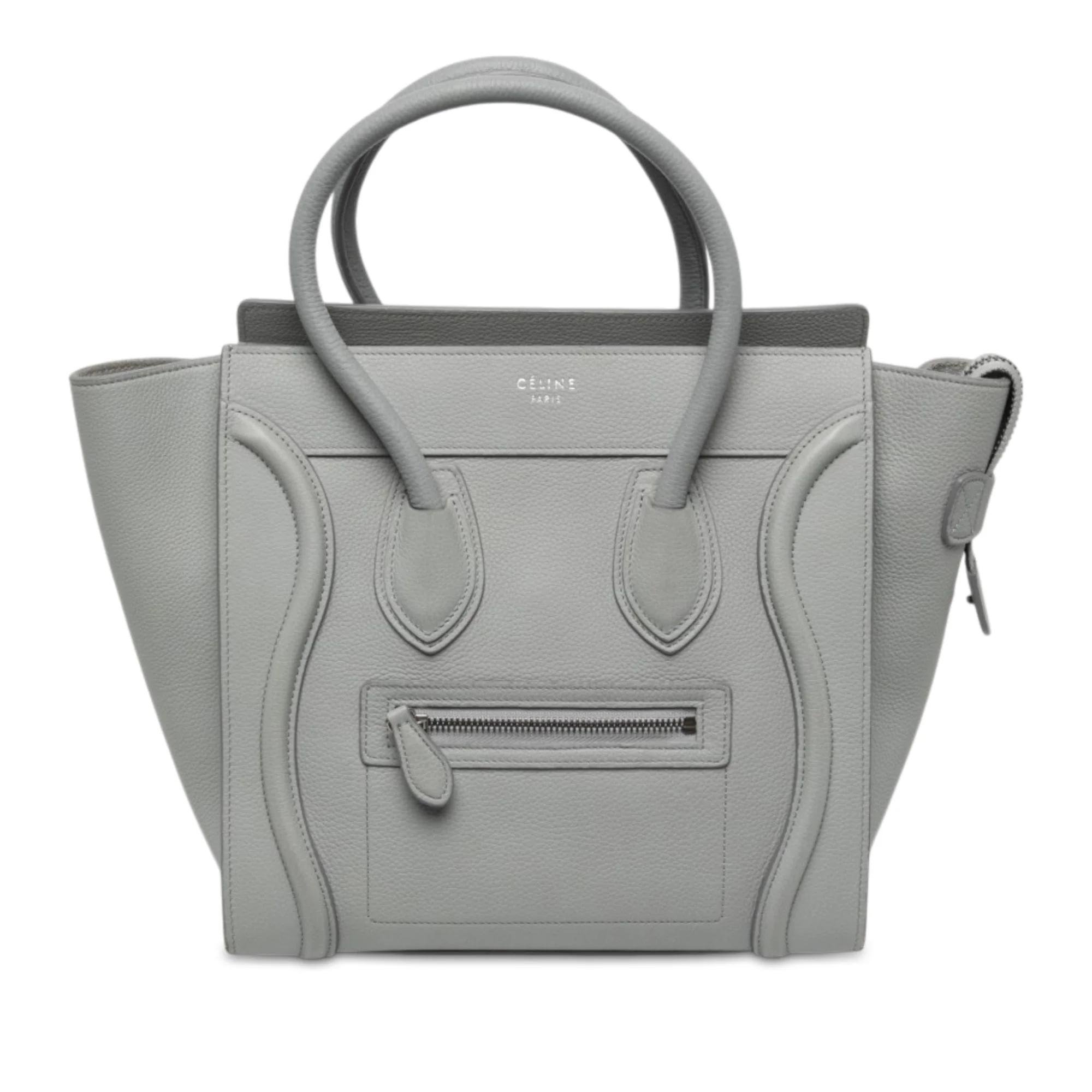 Luggage pony-style calfskin handbag