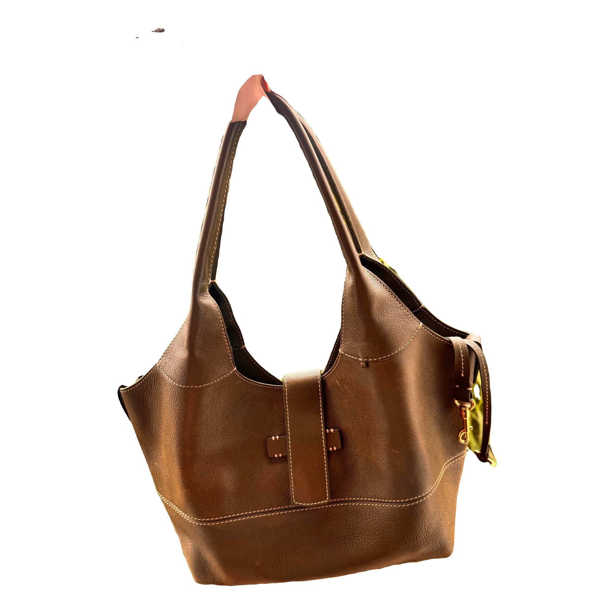 Leather handbag