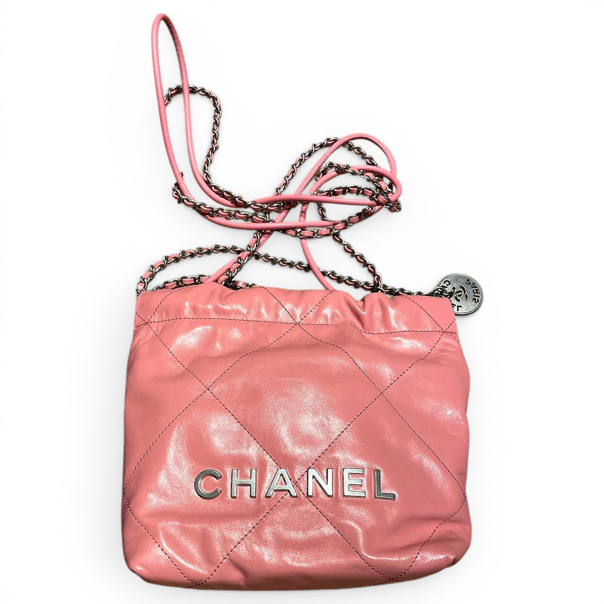 Chanel 22 leather crossbody bag