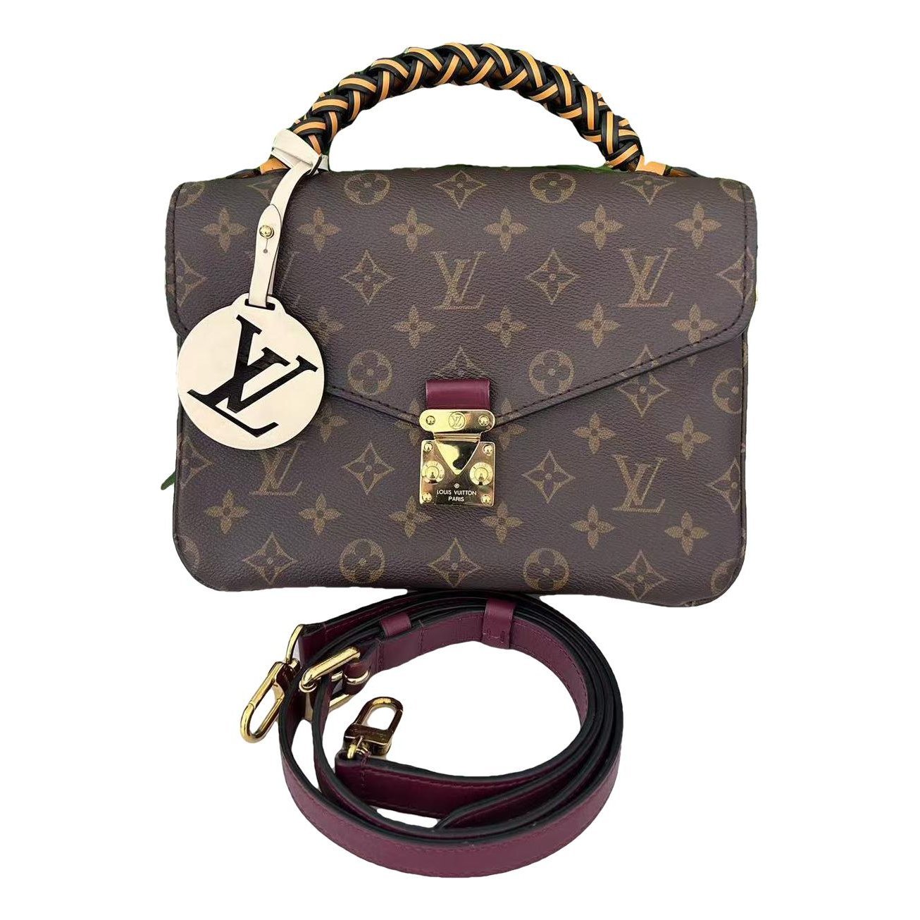 Metis leather handbag