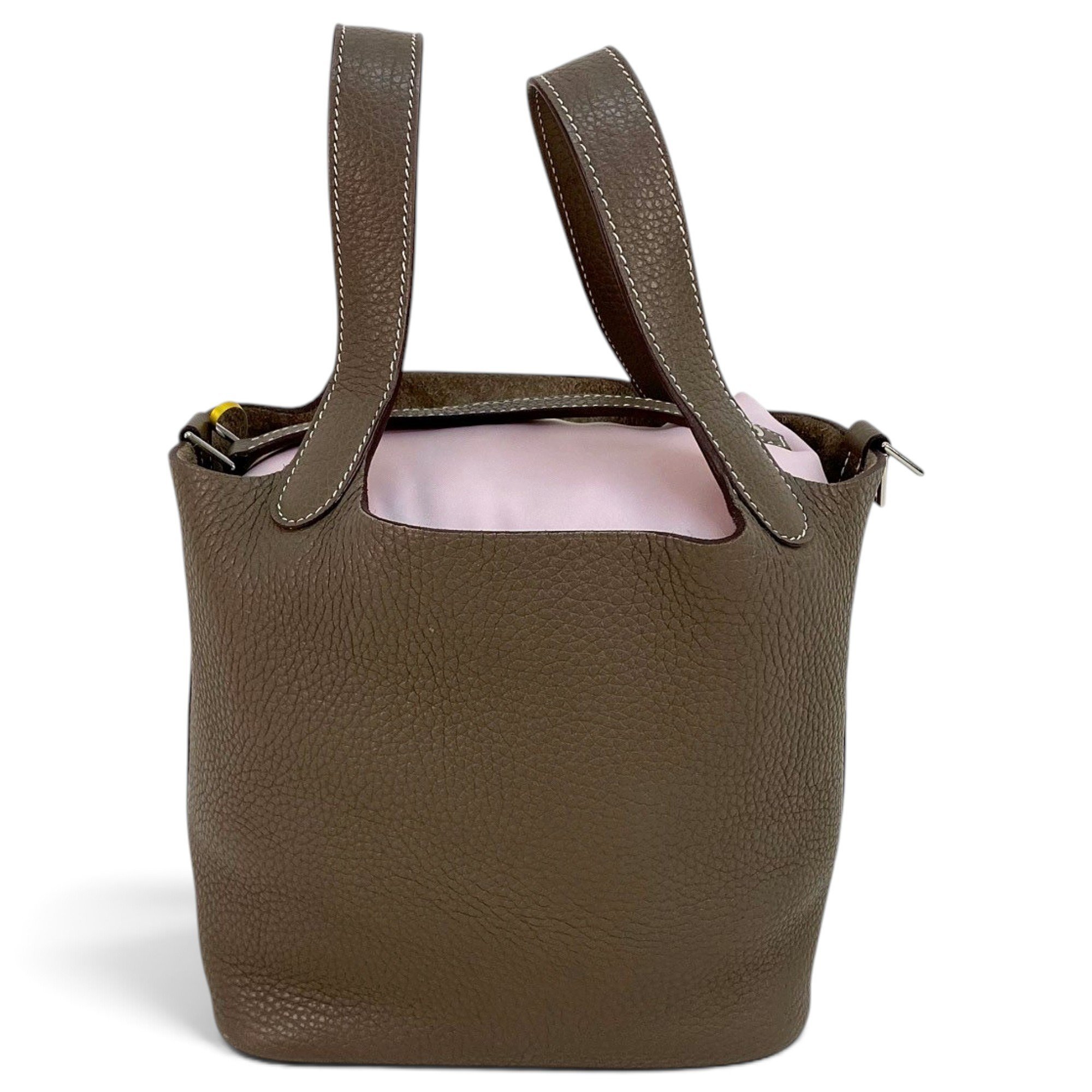 Picotin leather handbag