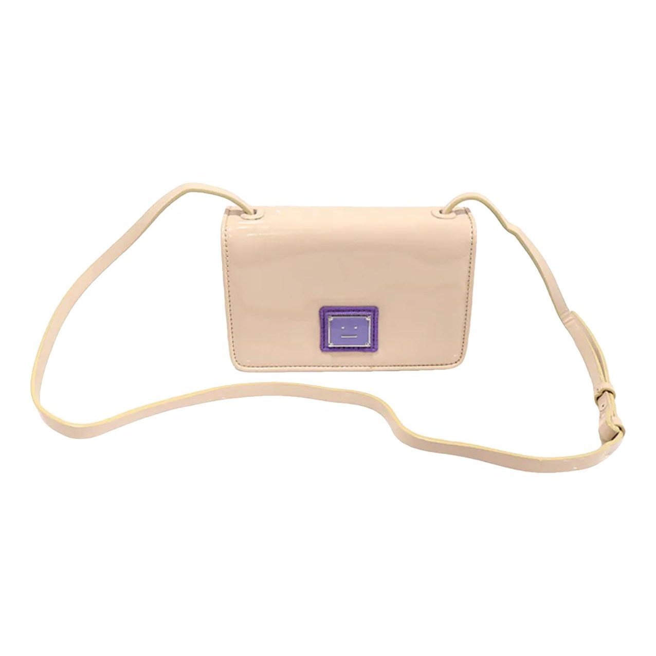 Patent leather crossbody bag