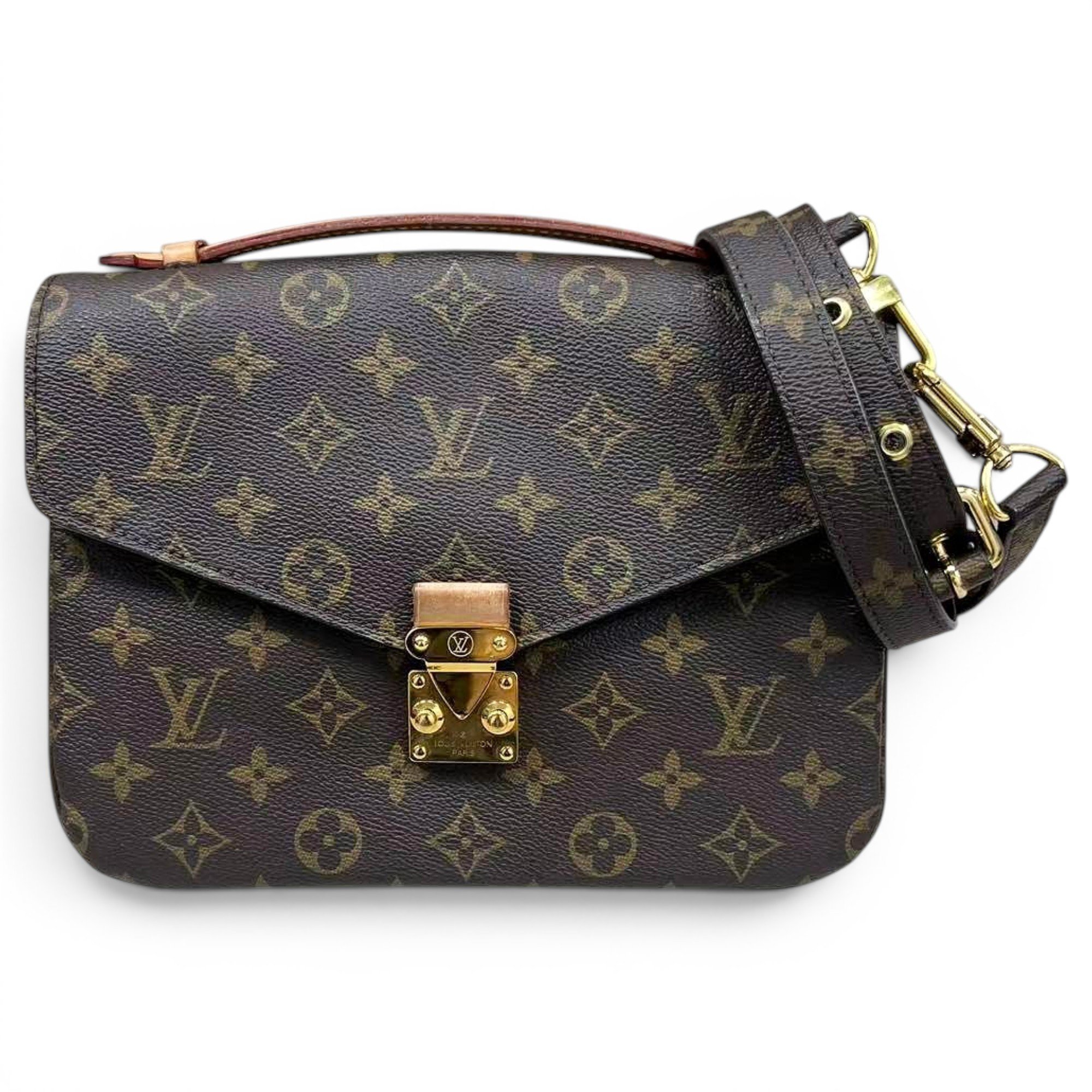 Metis leather crossbody bag