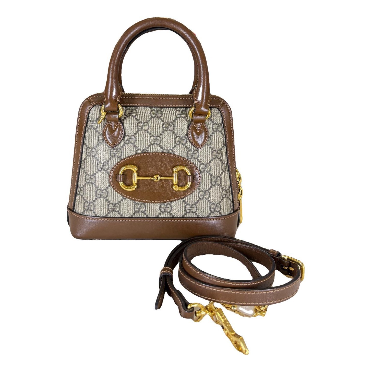 Handle Horsebit 1955 leather handbag