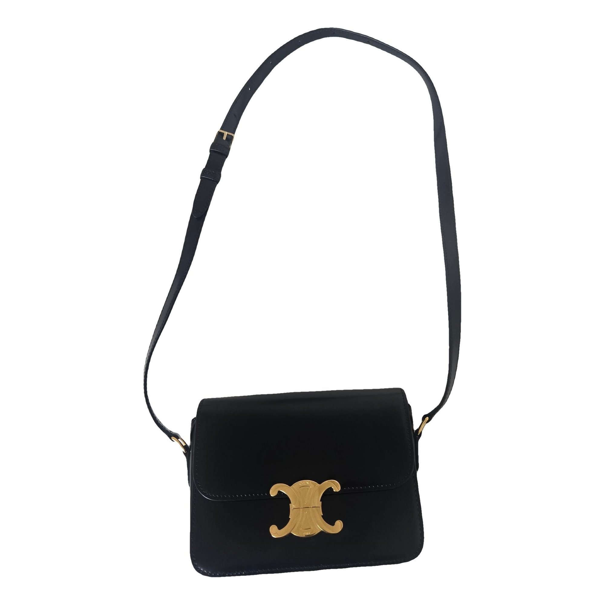 Triomphe leather handbag