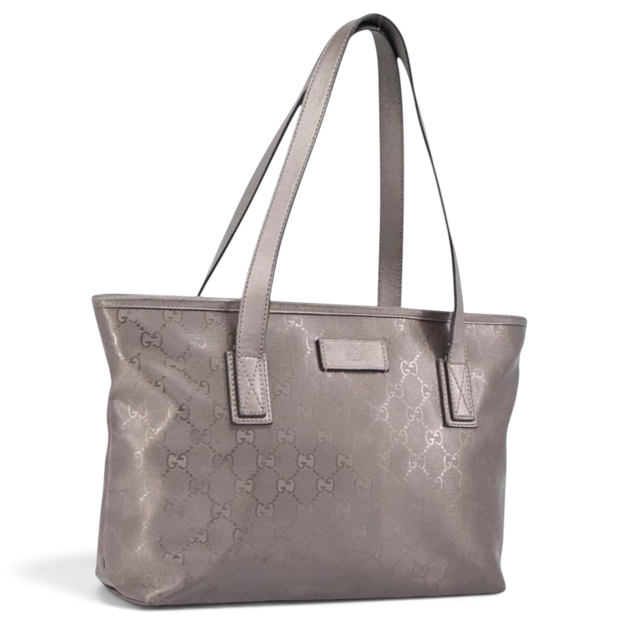 Leather tote