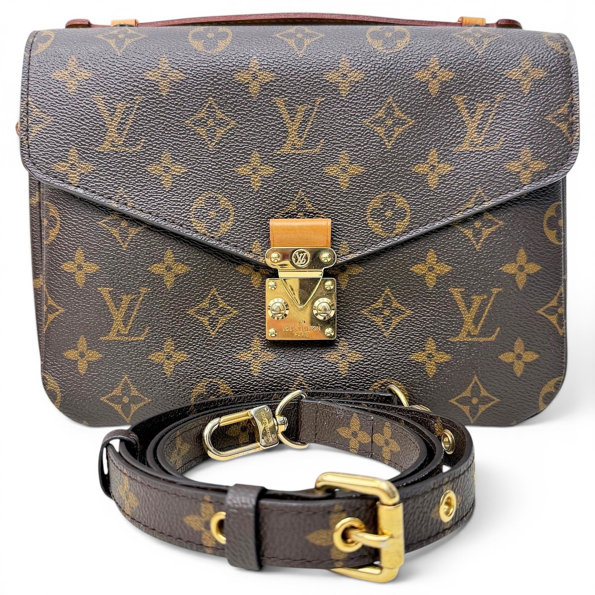 Metis leather handbag