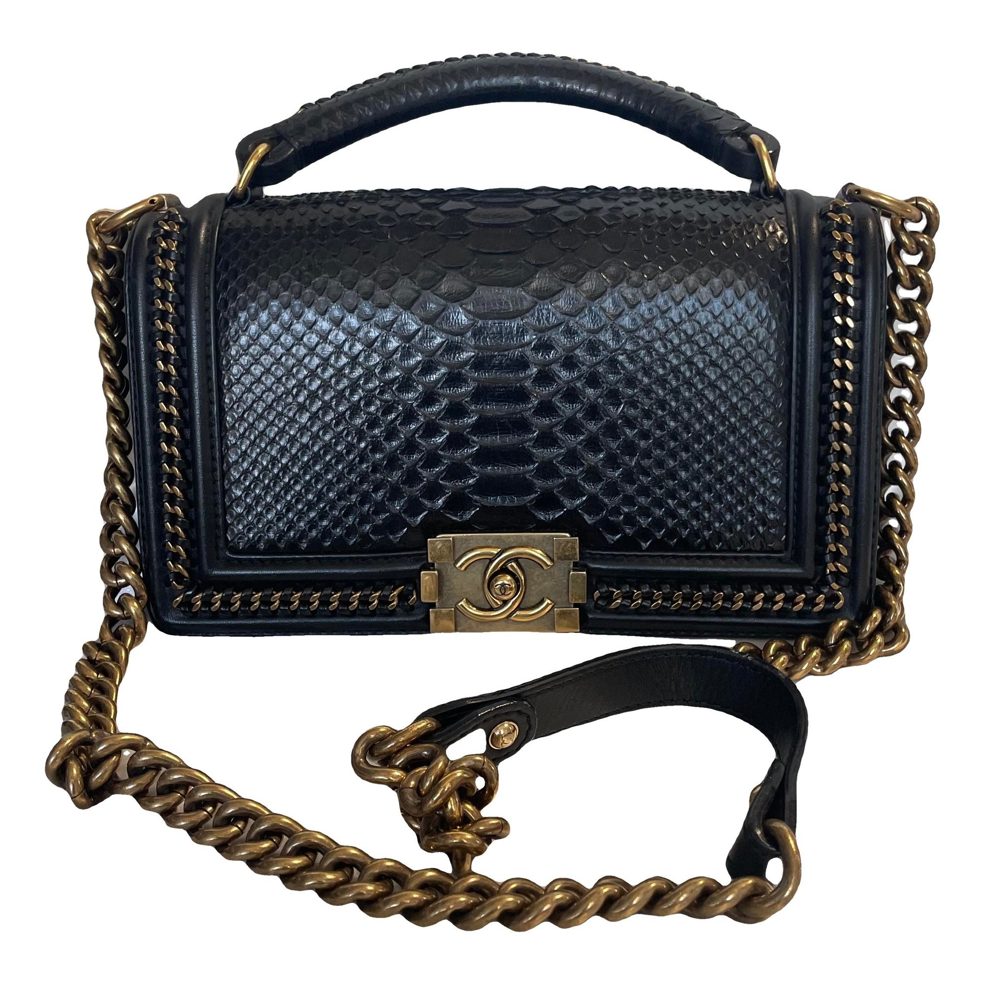 Boy leather handbag