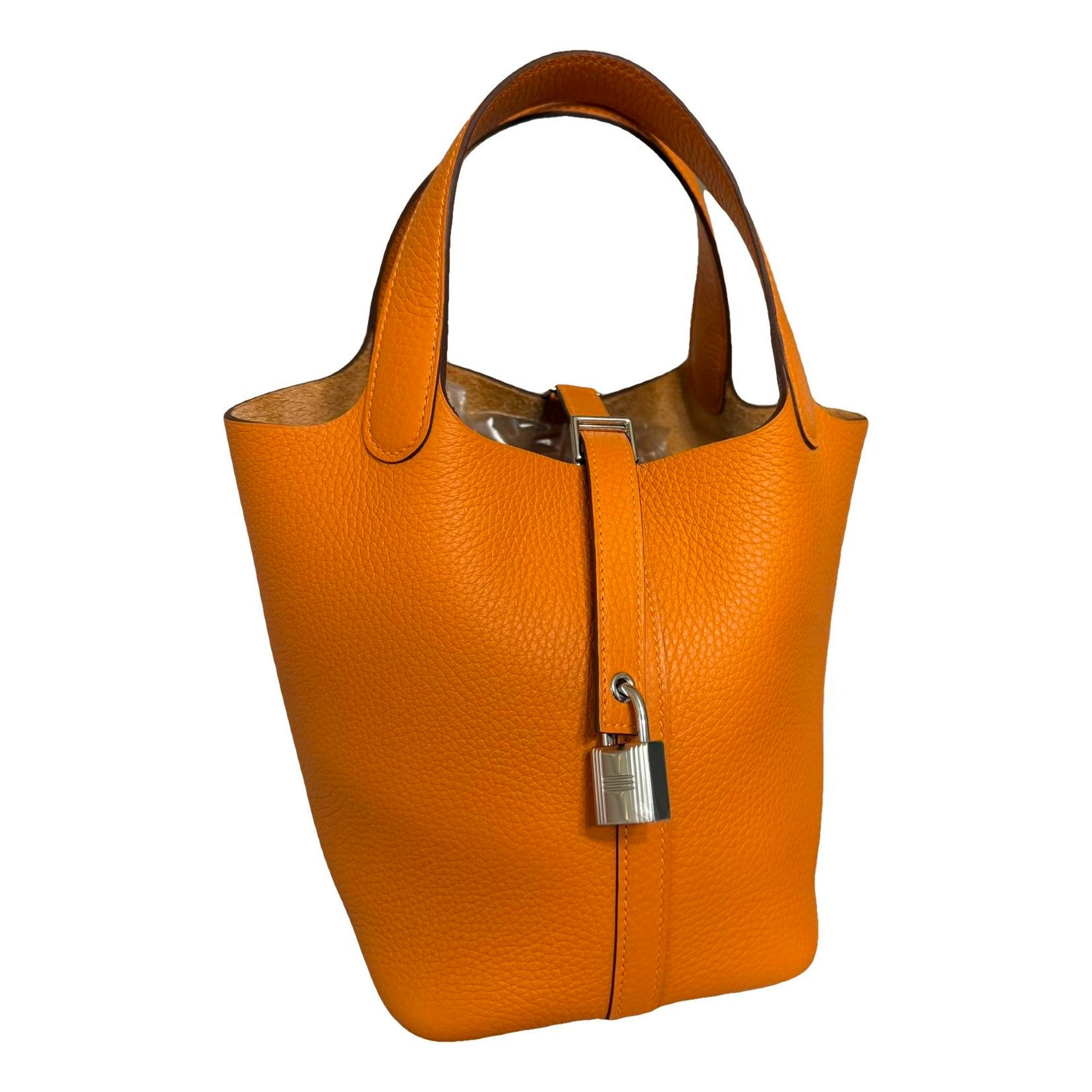 Hermes Picotin 18 Handbag Orange 2025