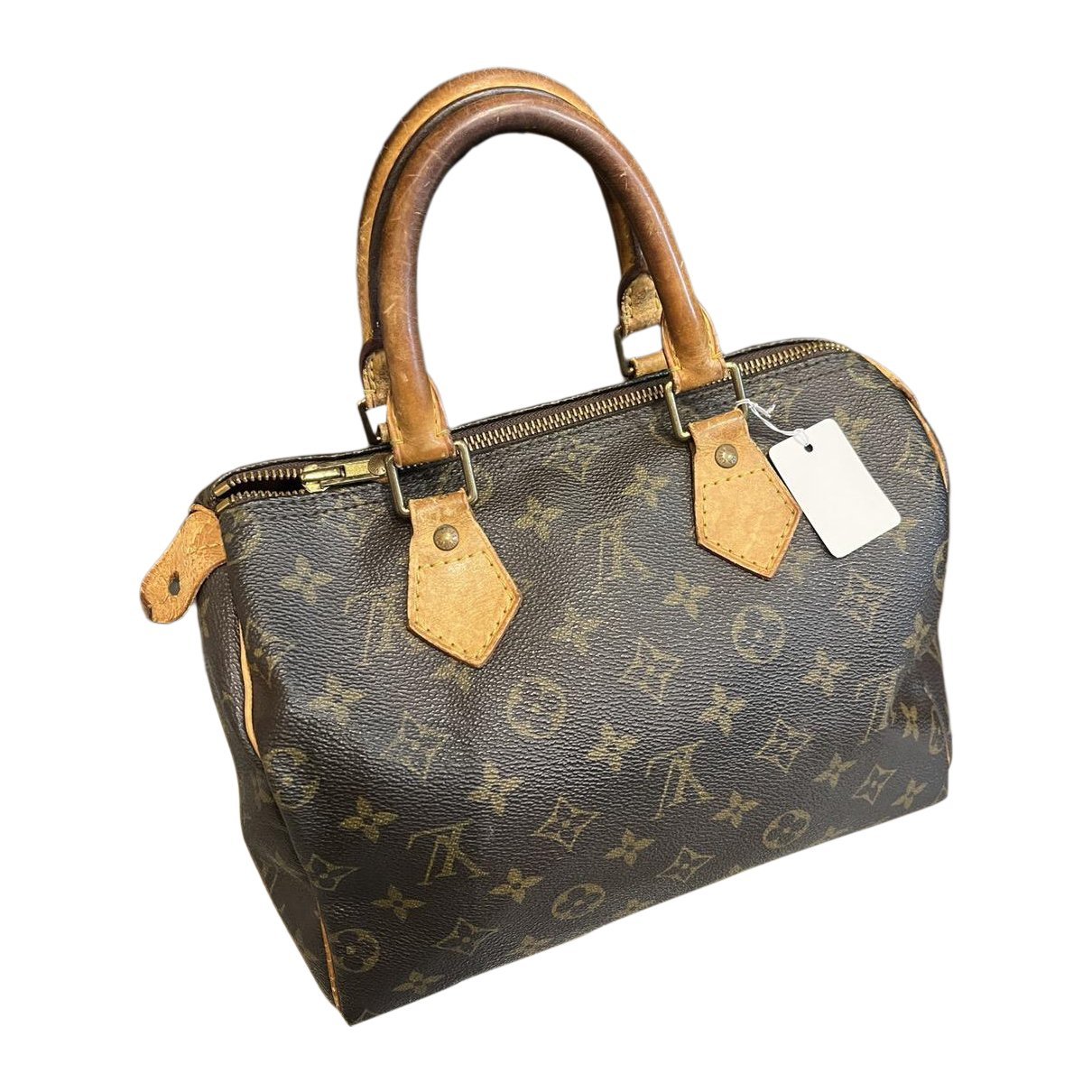 Speedy leather handbag