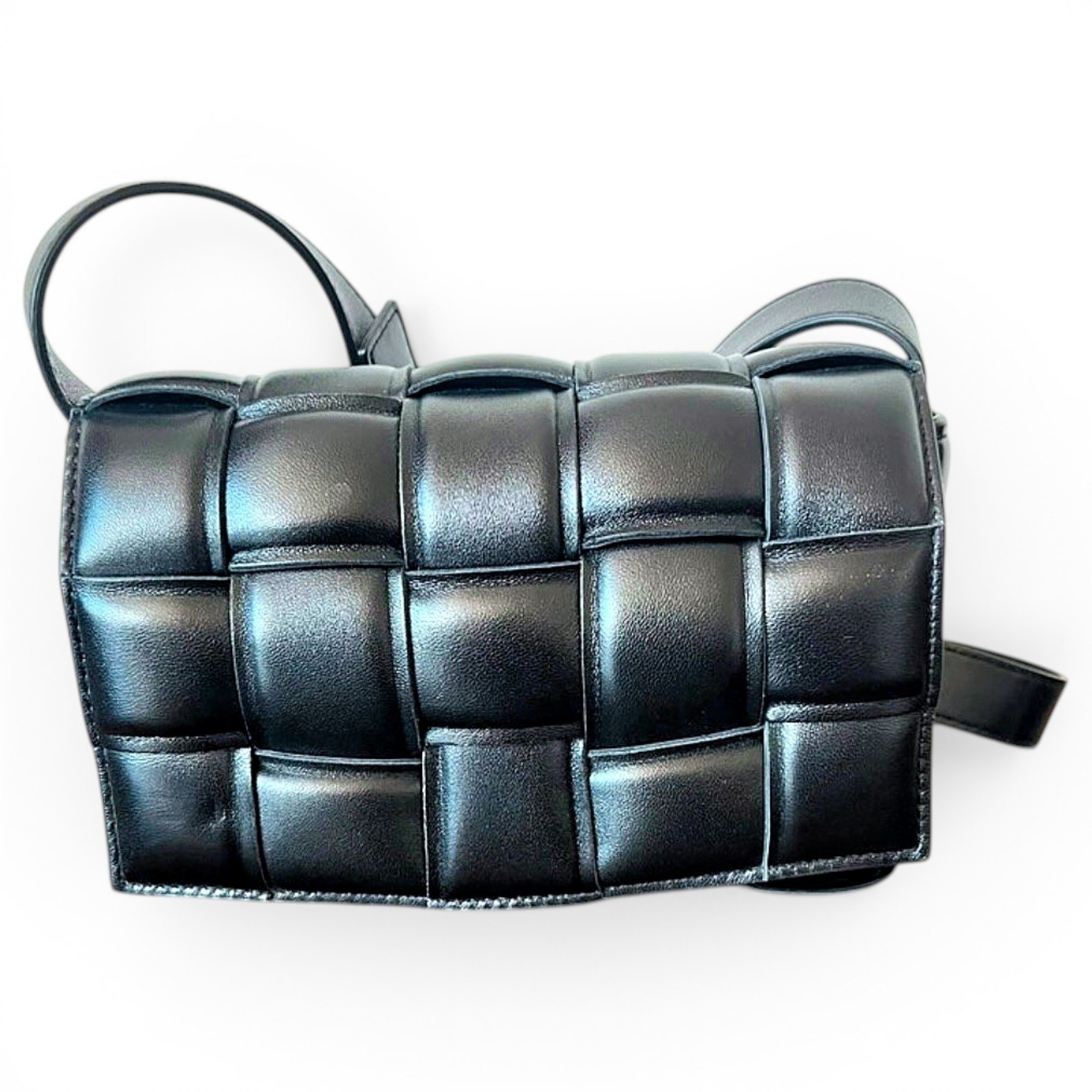 Cassette Padded leather crossbody bag