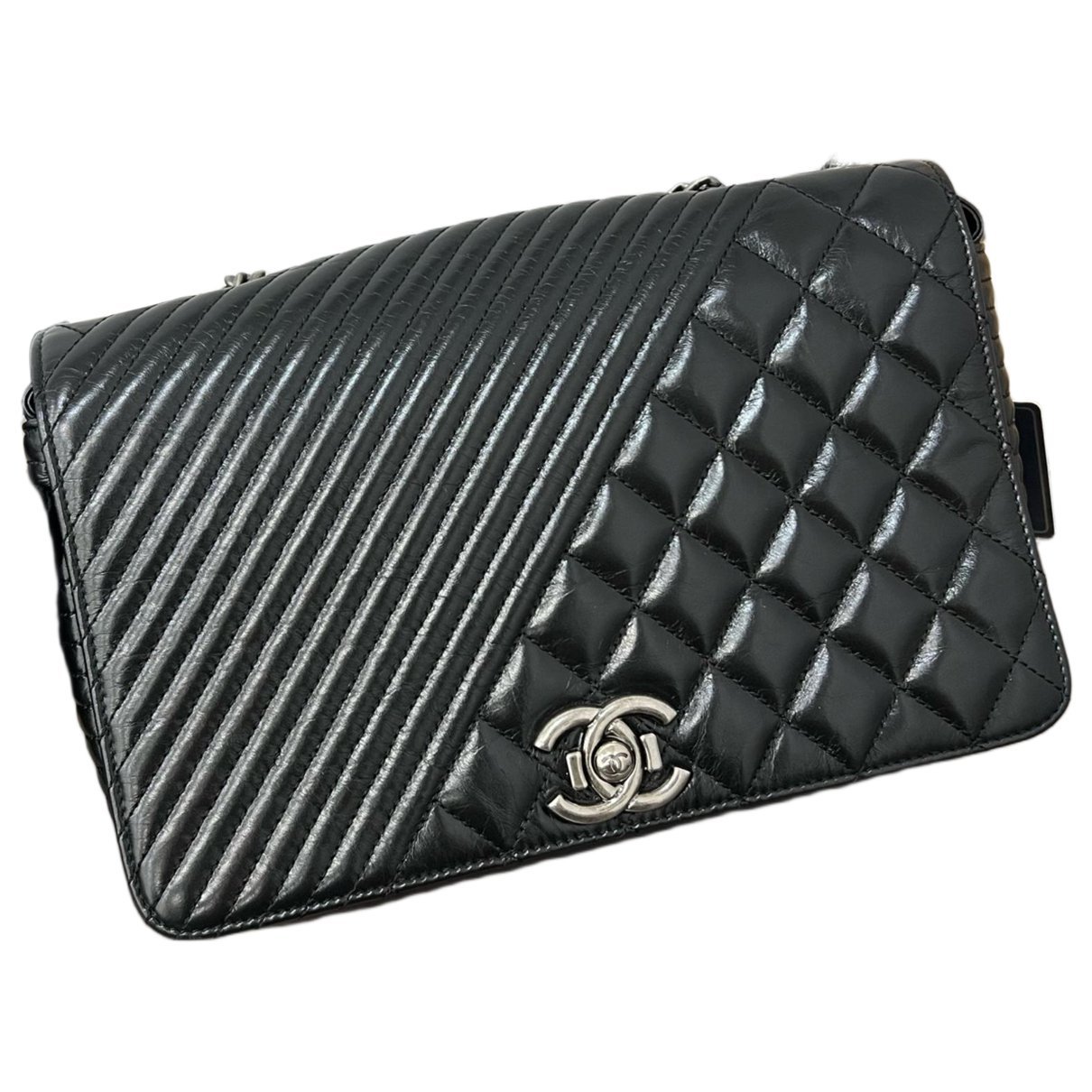 Leather crossbody bag