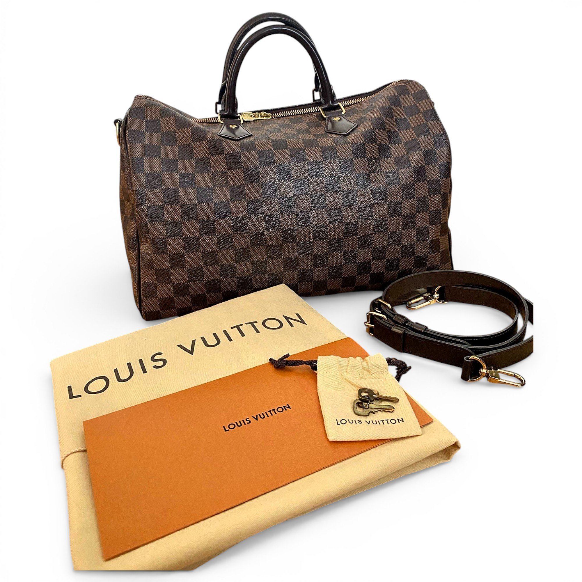 Louis Vuitton Speedy Bandoulière leather handbag