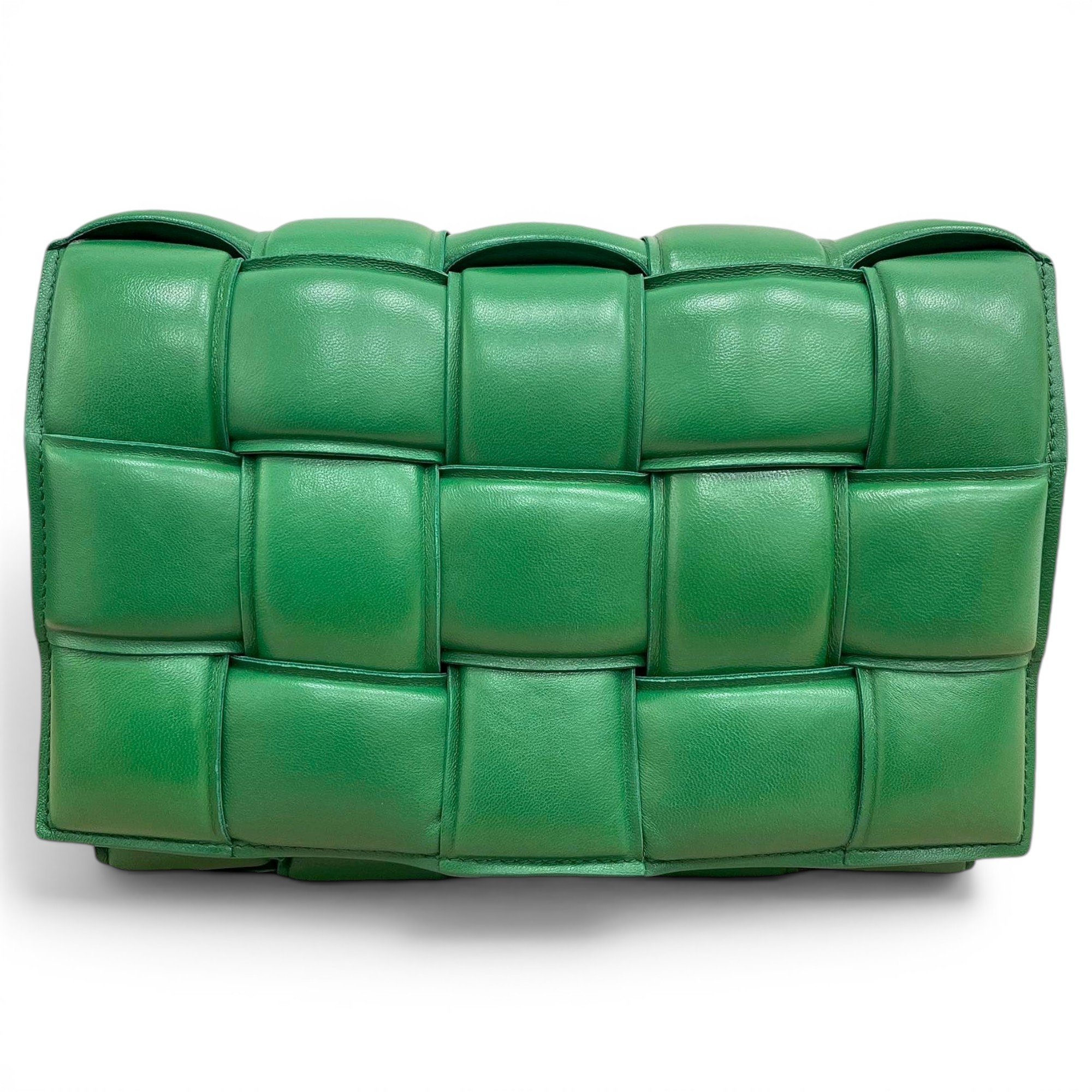 Cassette Padded leather handbag