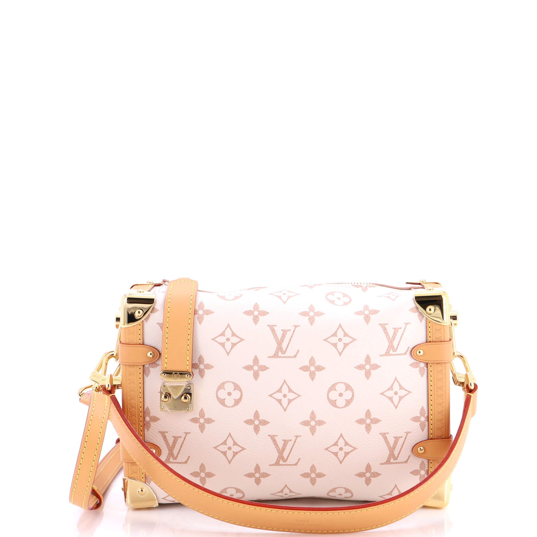 Side Trunk Handbag Monogram Dune Canvas MM