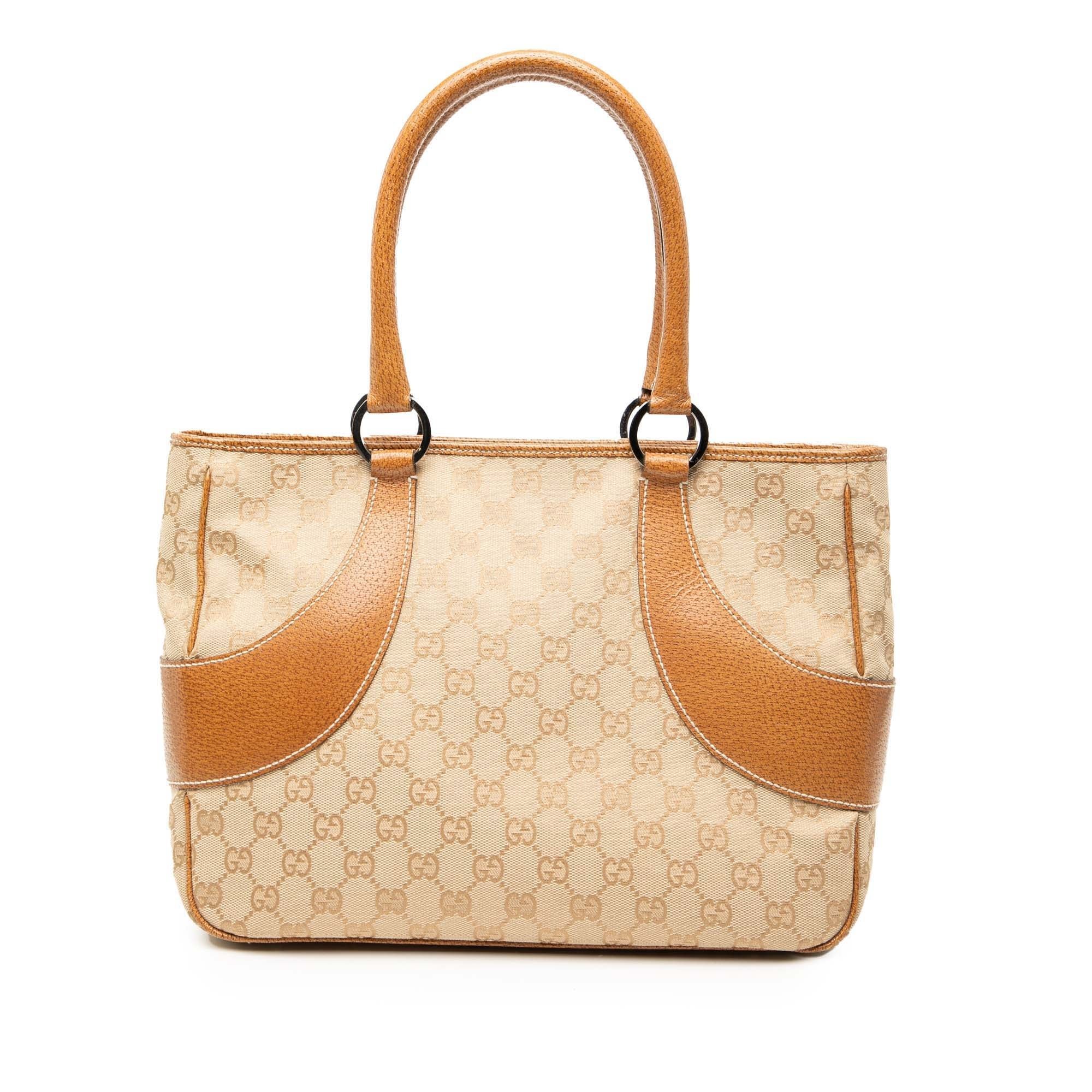 Leather tote