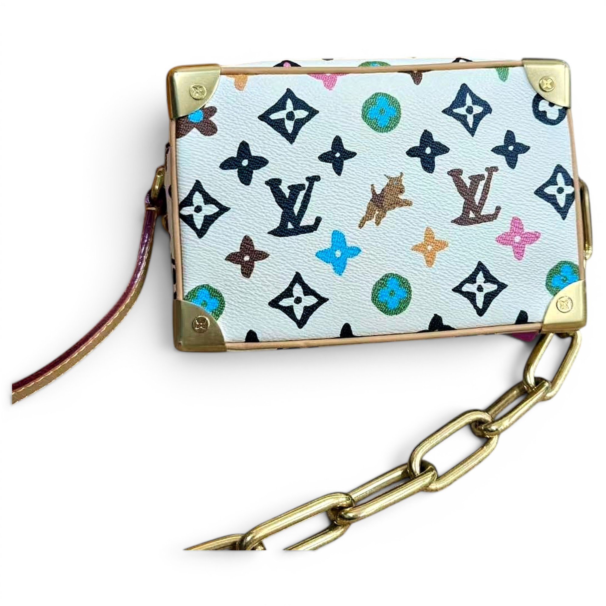 City Trunk leather handbag