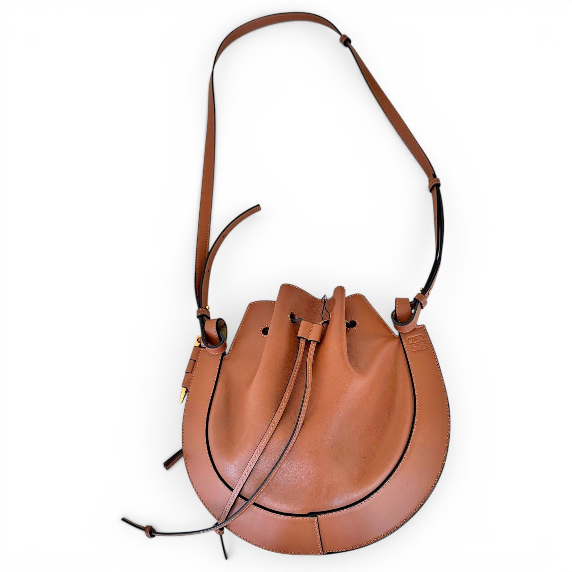 Gate leather handbag