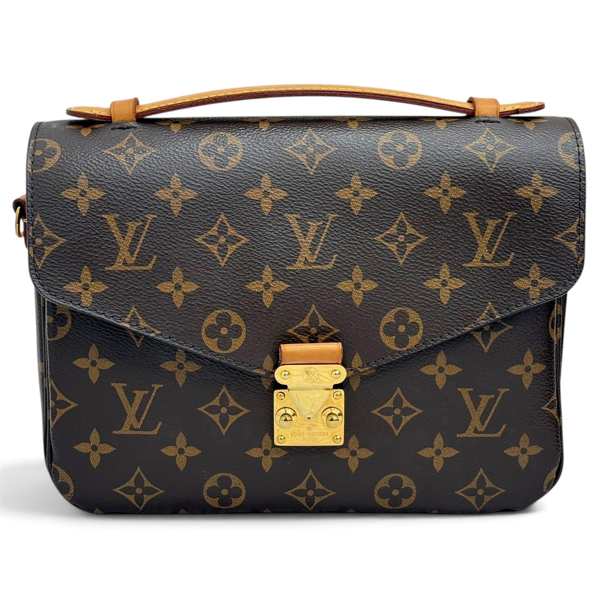 Metis leather handbag