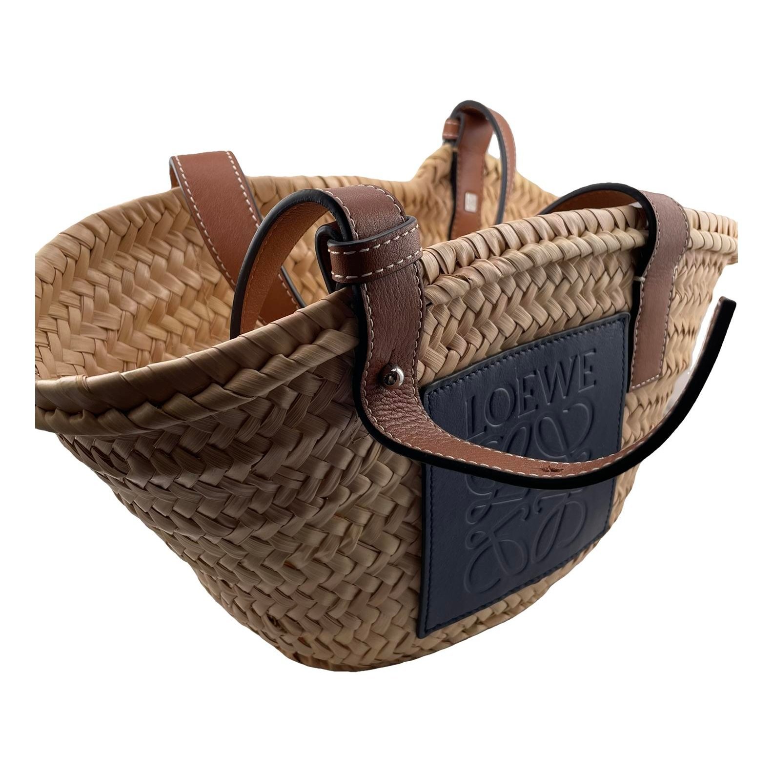 Basket Bag leather handbag