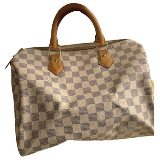 Speedy leather handbag