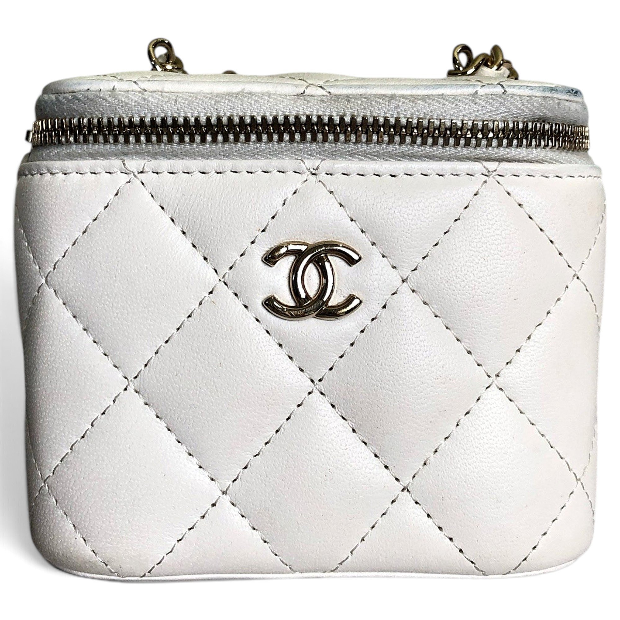Vanity leather mini bag