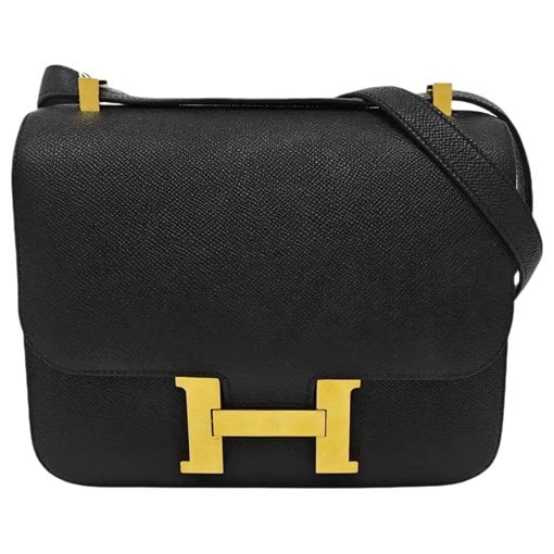 Constance leather crossbody bag