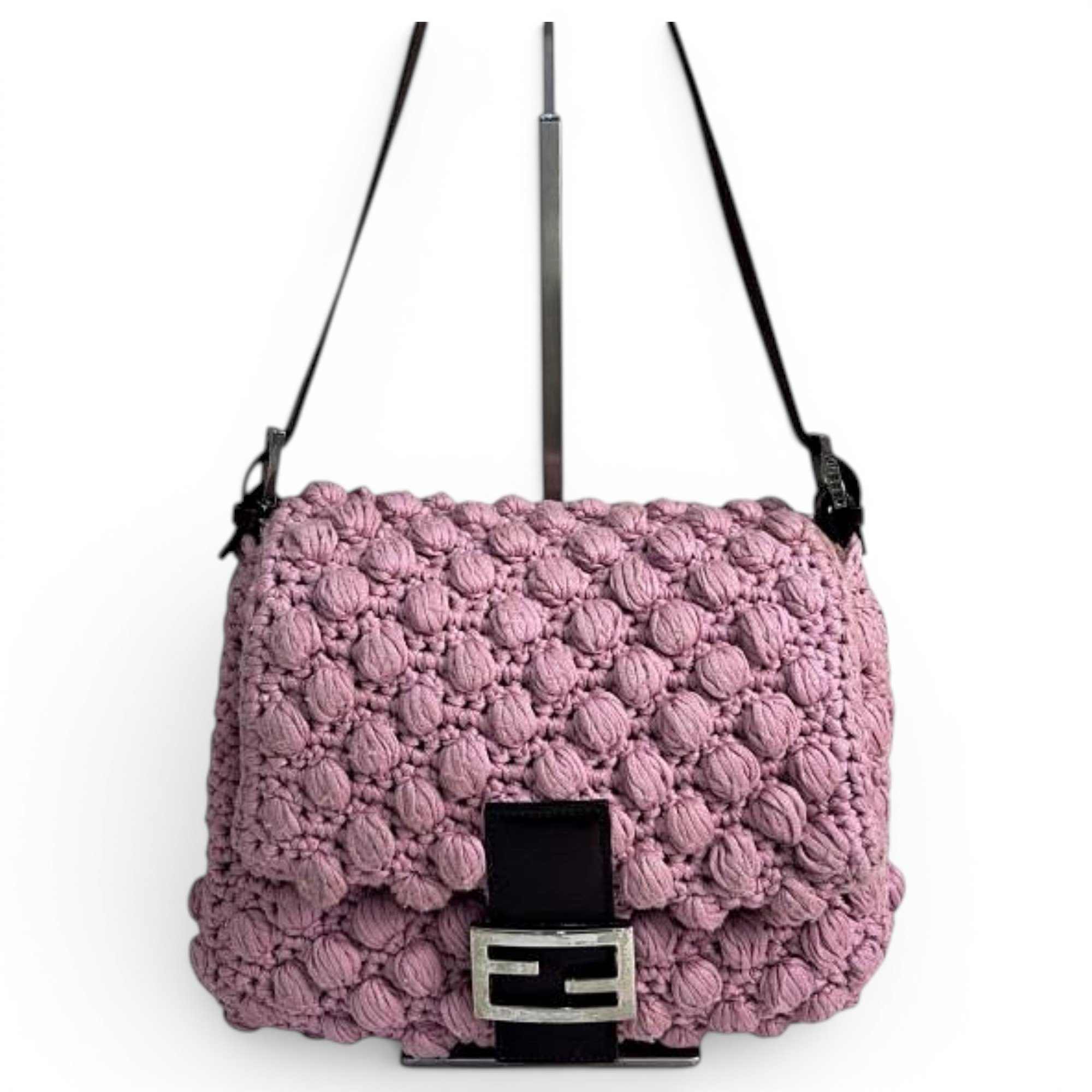 Mamma Baguette wool handbag