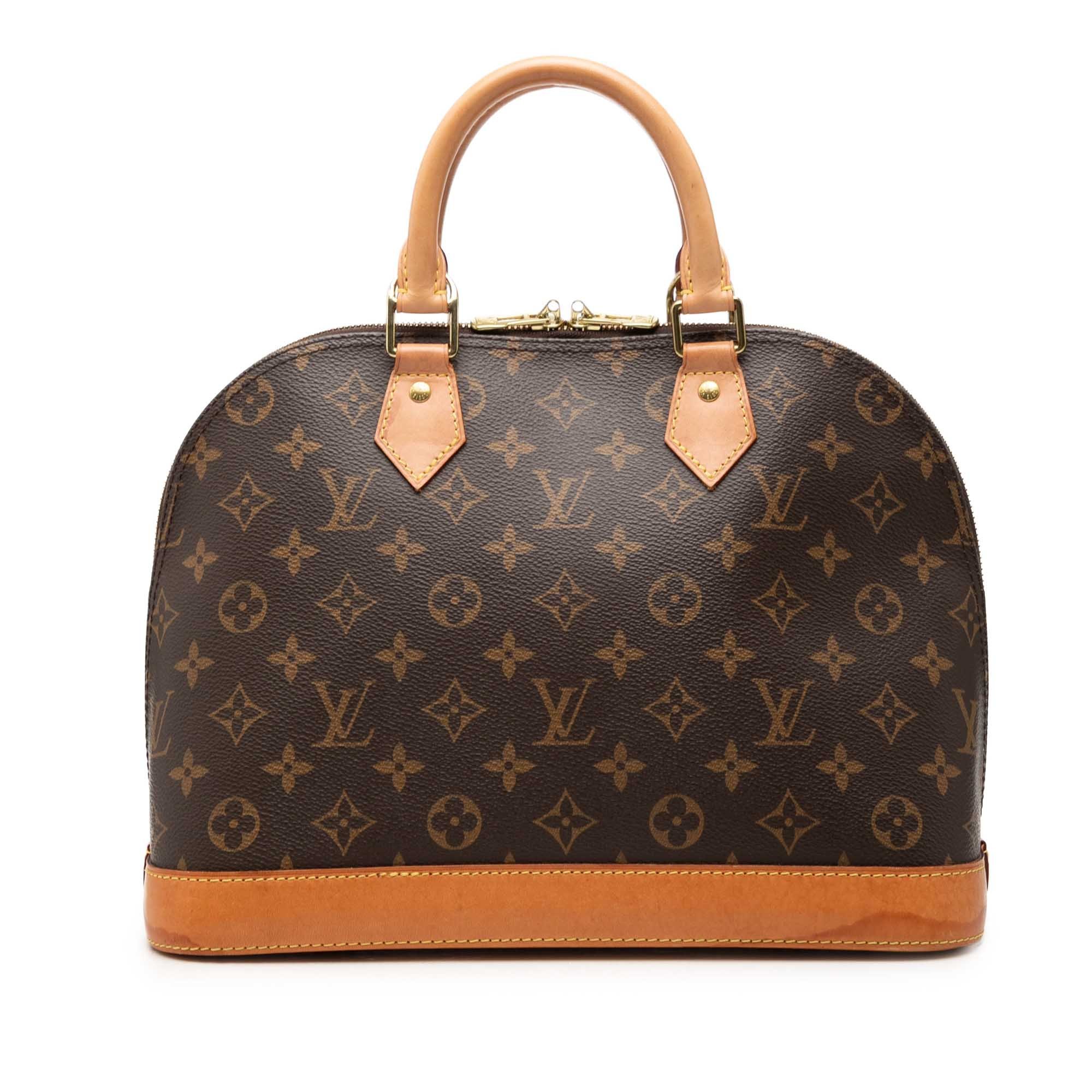 Alma leather handbag
