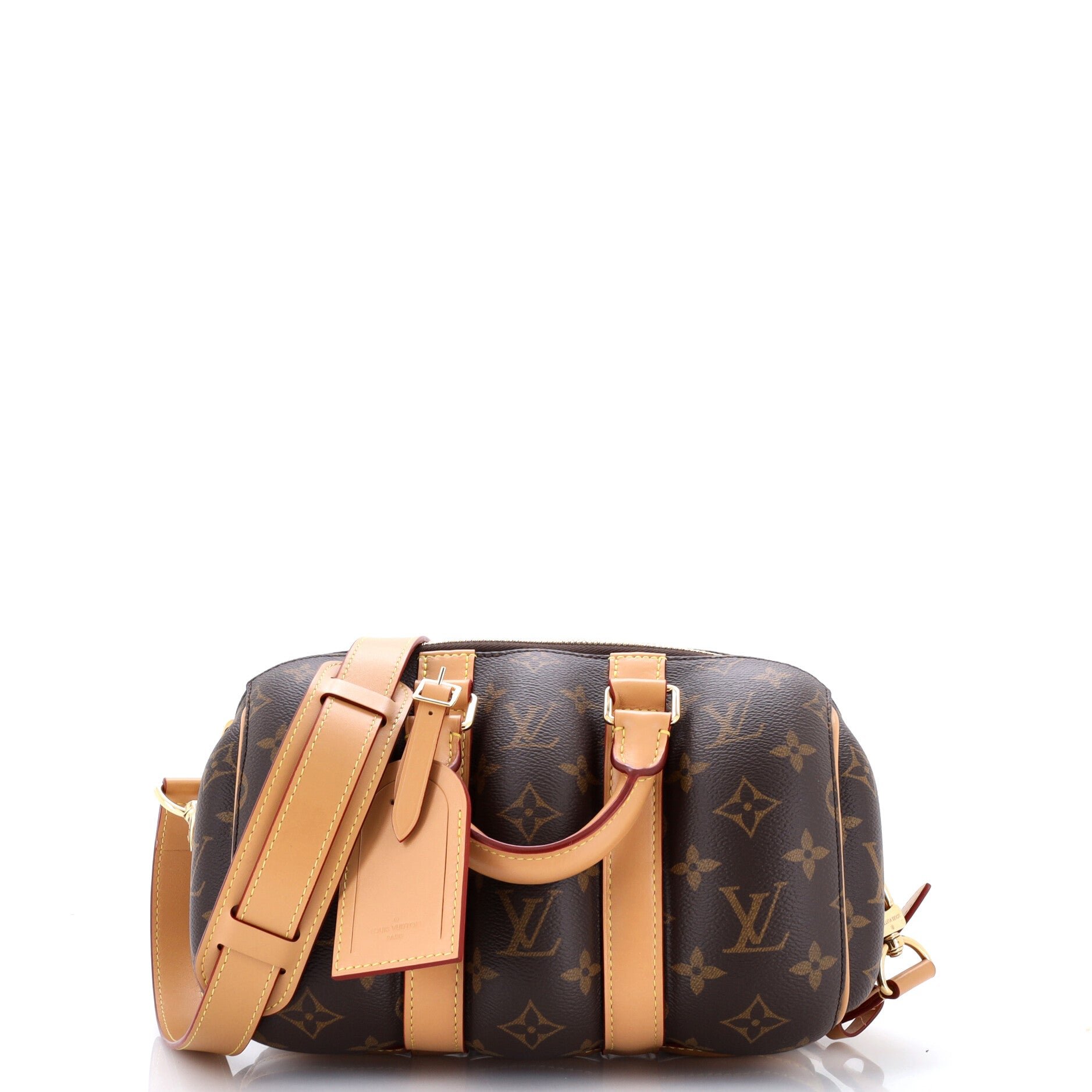 Keepall Bandouliere Bag Blown Up Monogram Canvas 25