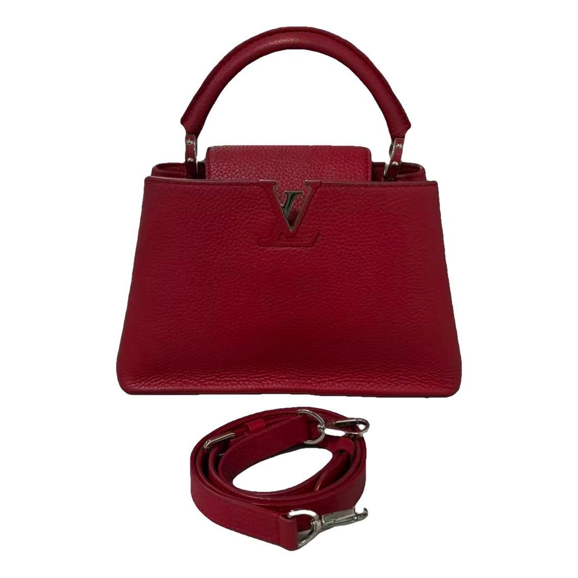 Capucines leather handbag