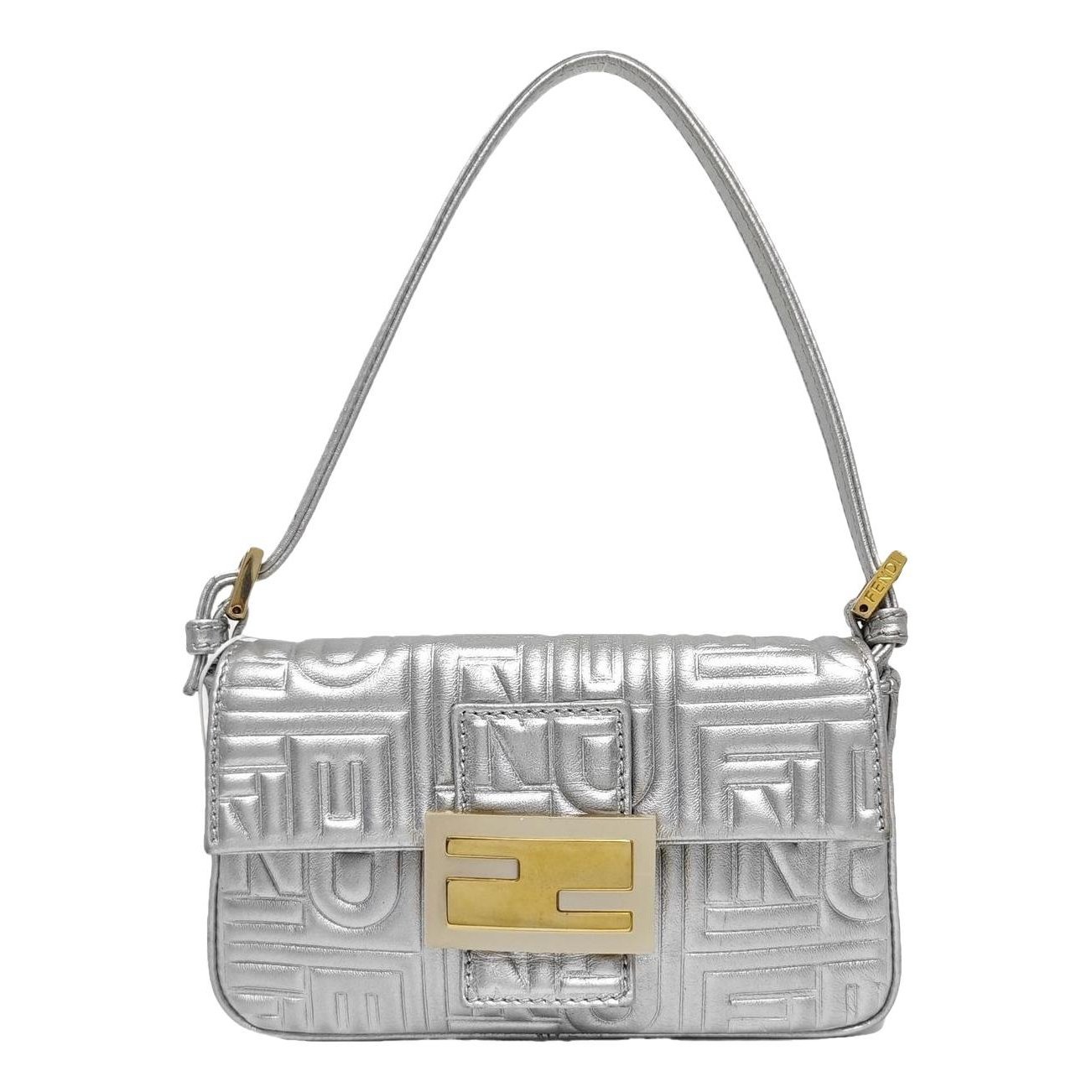 Baguette leather handbag