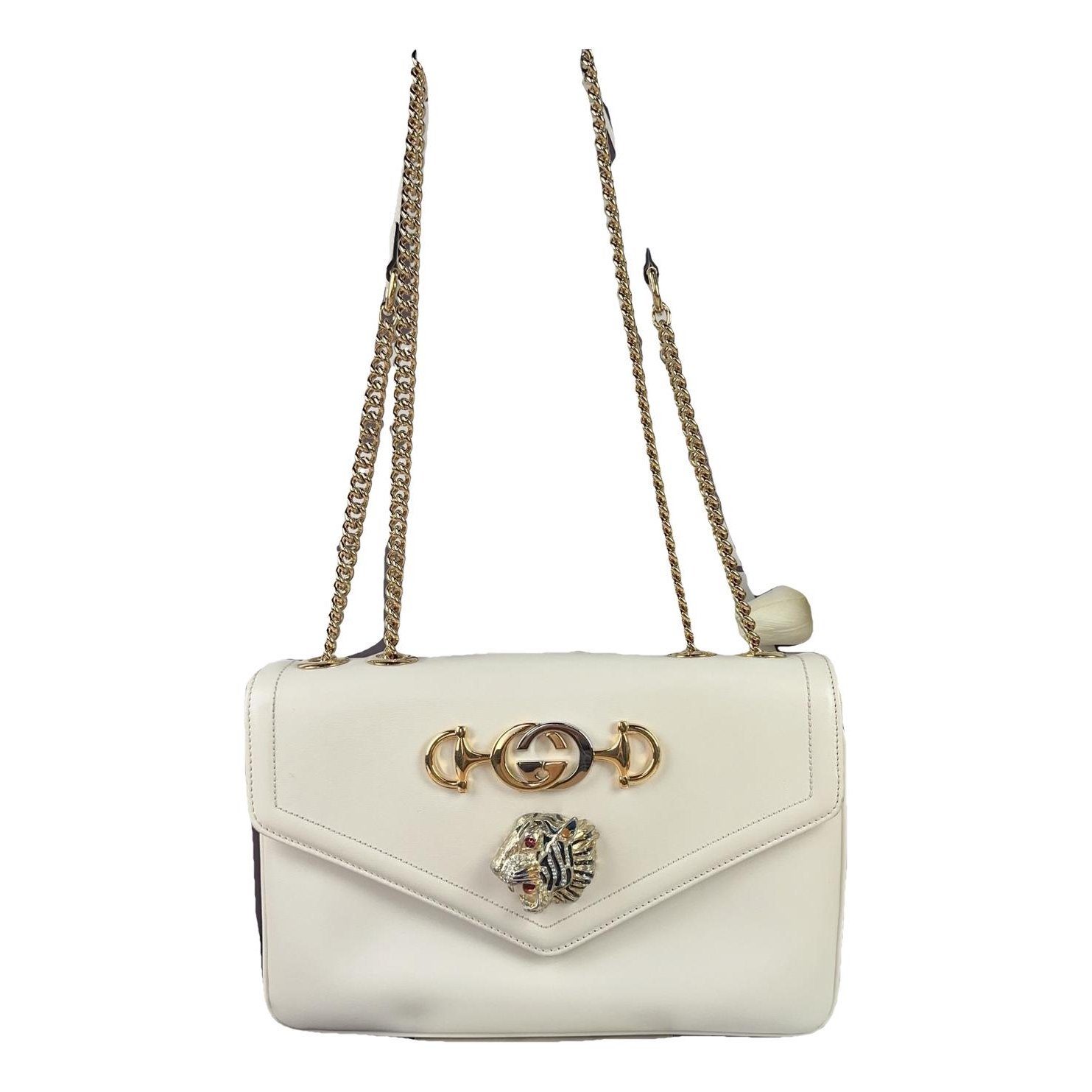 Rajah leather handbag