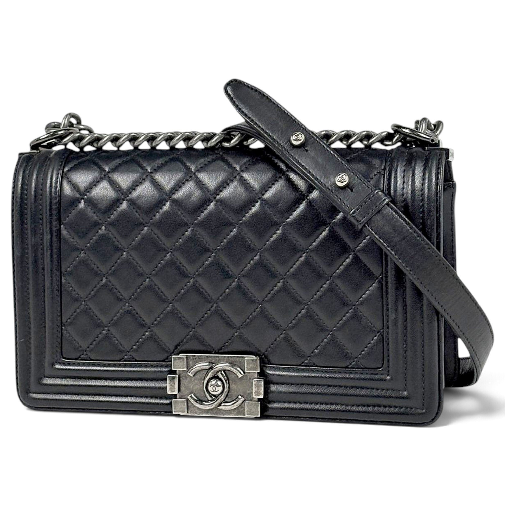 Boy leather handbag