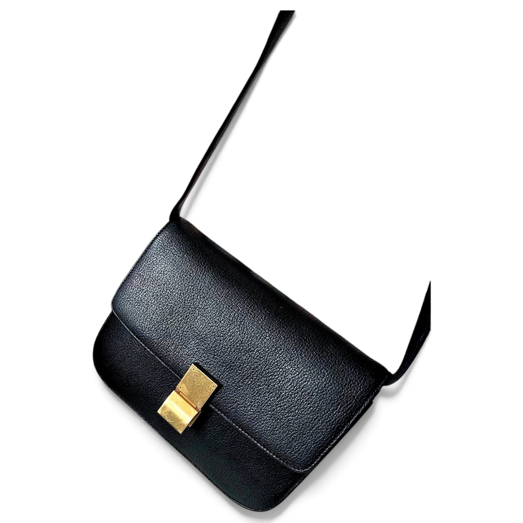 Classic leather handbag