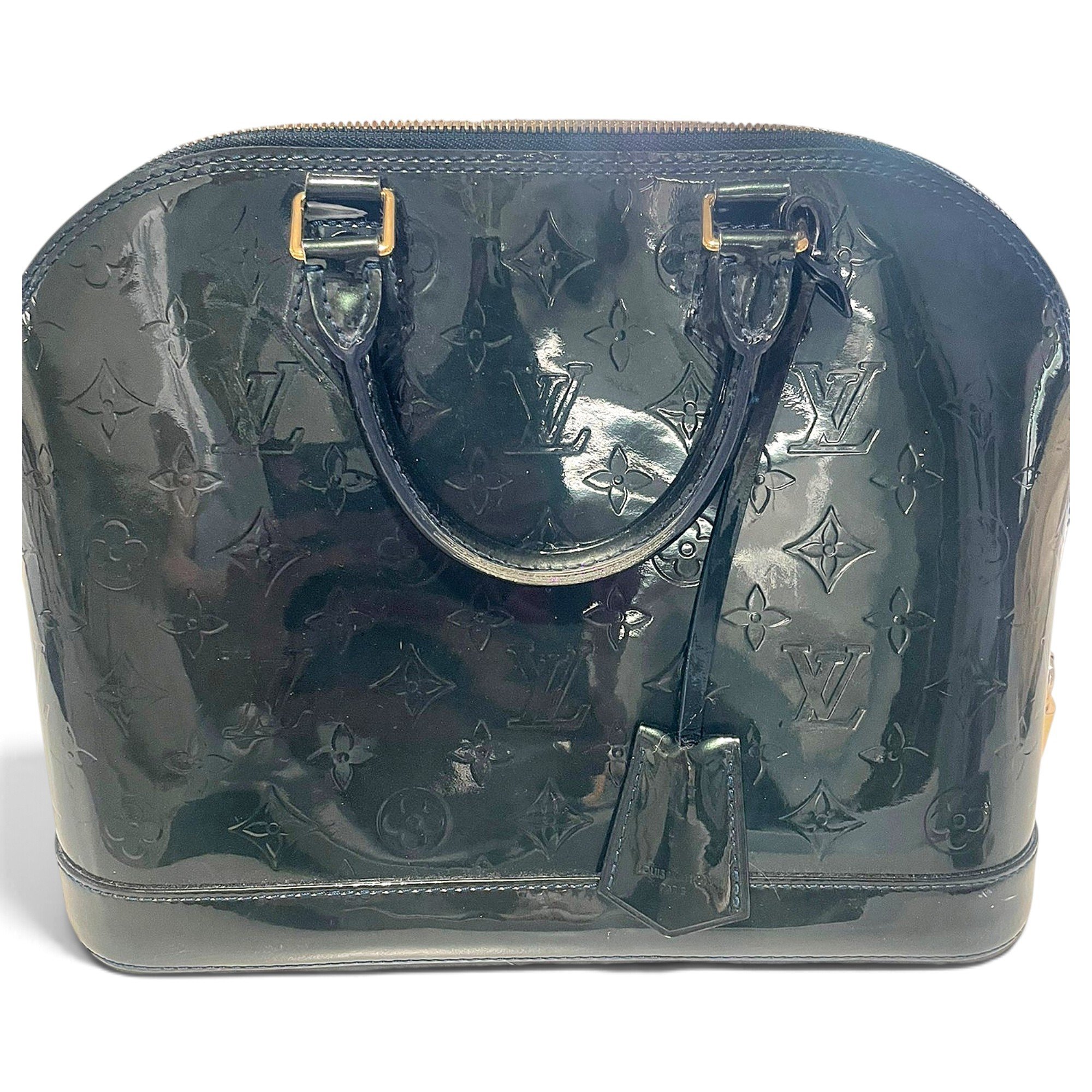 Alma leather handbag