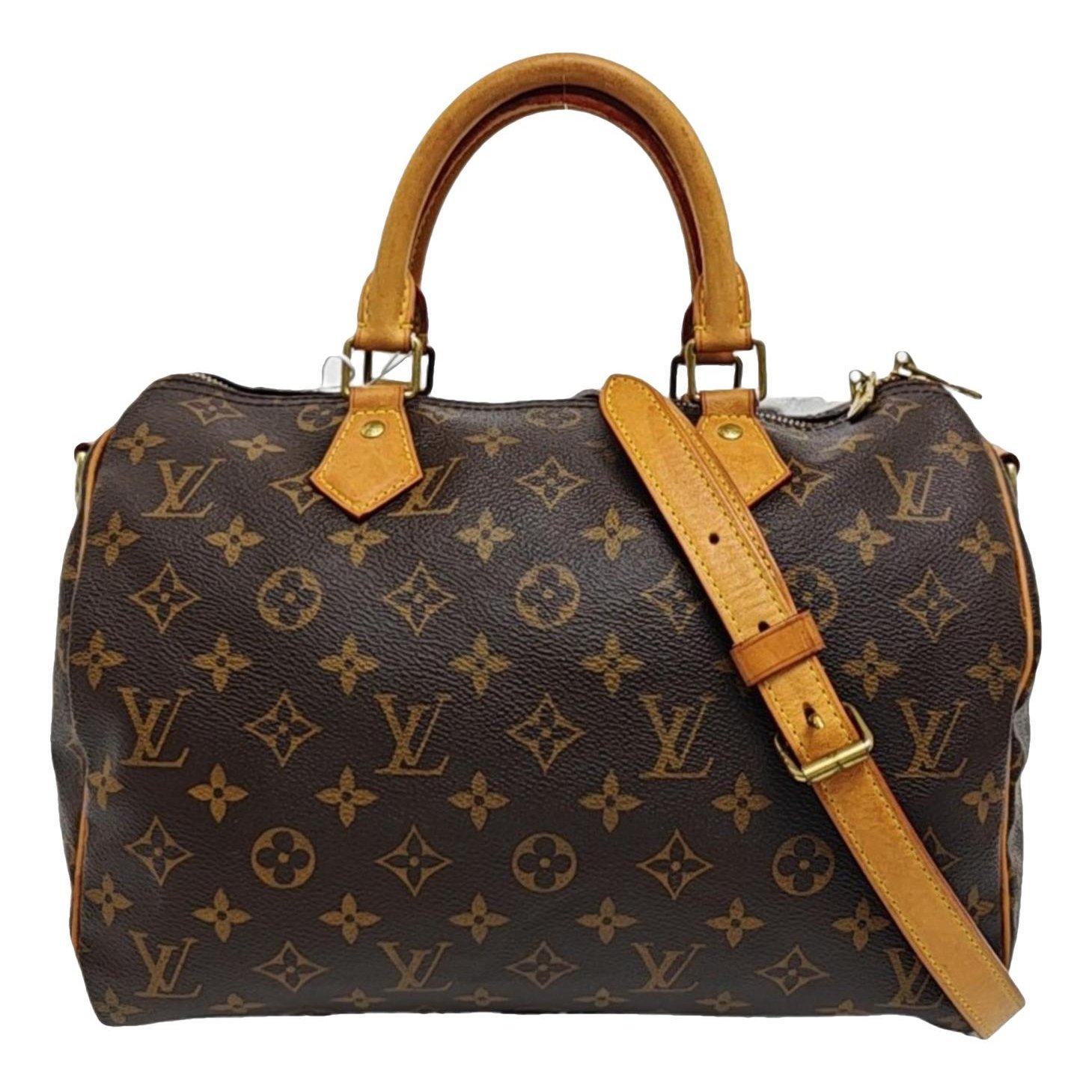 Nano Speedy / Mini HL leather handbag