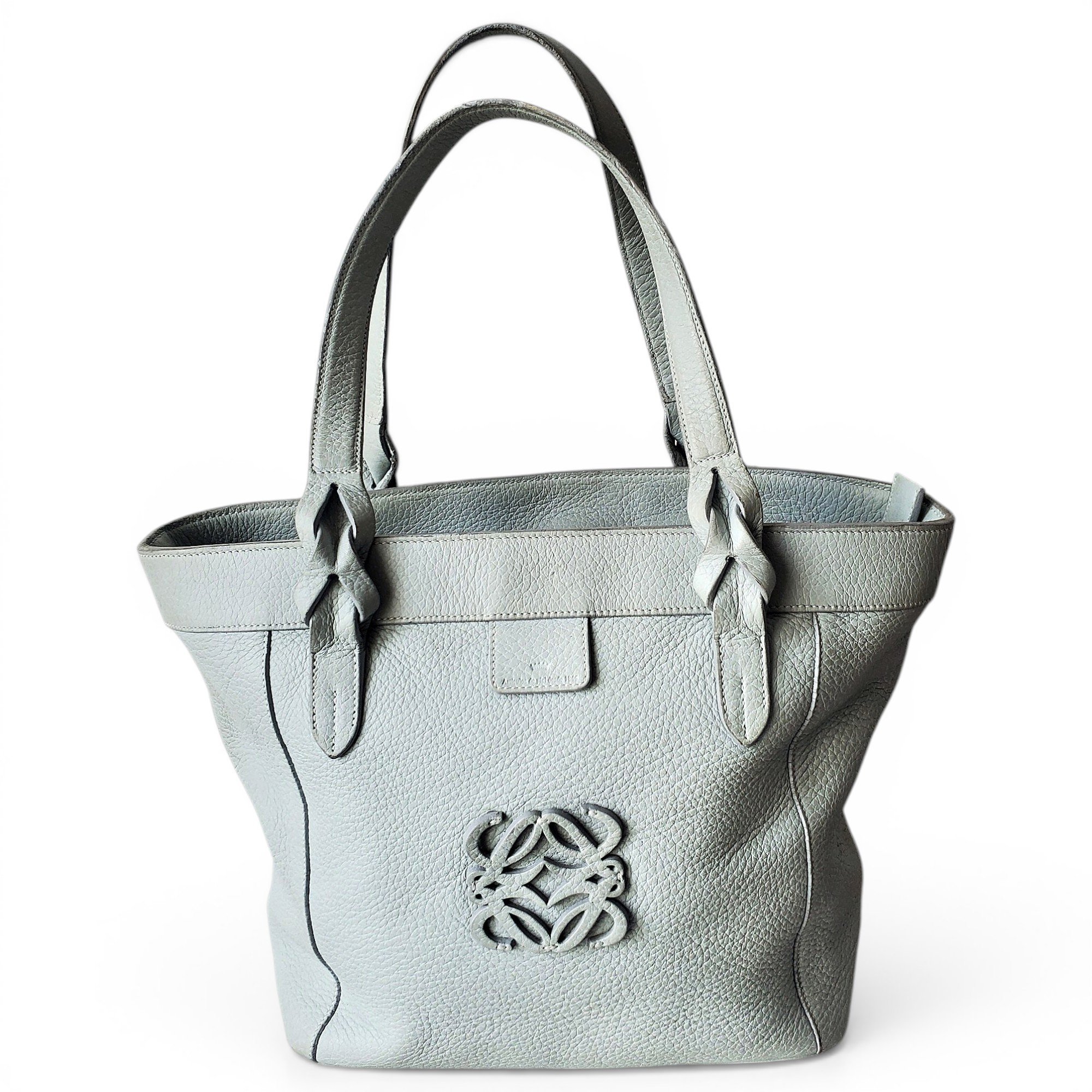 T Shopper leather tote